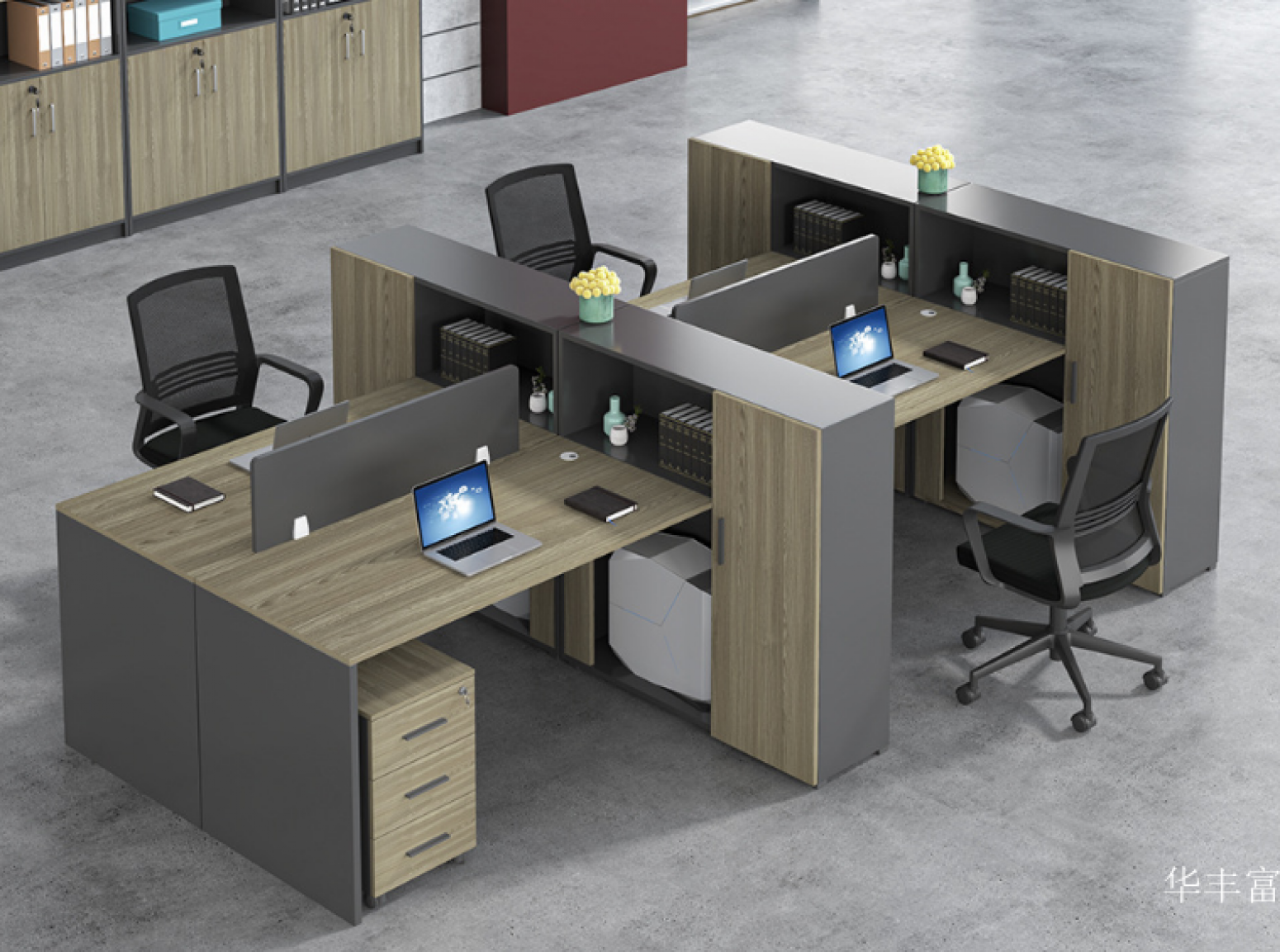 华丰富 Office furniture Product 《Simple office desk》【图1】