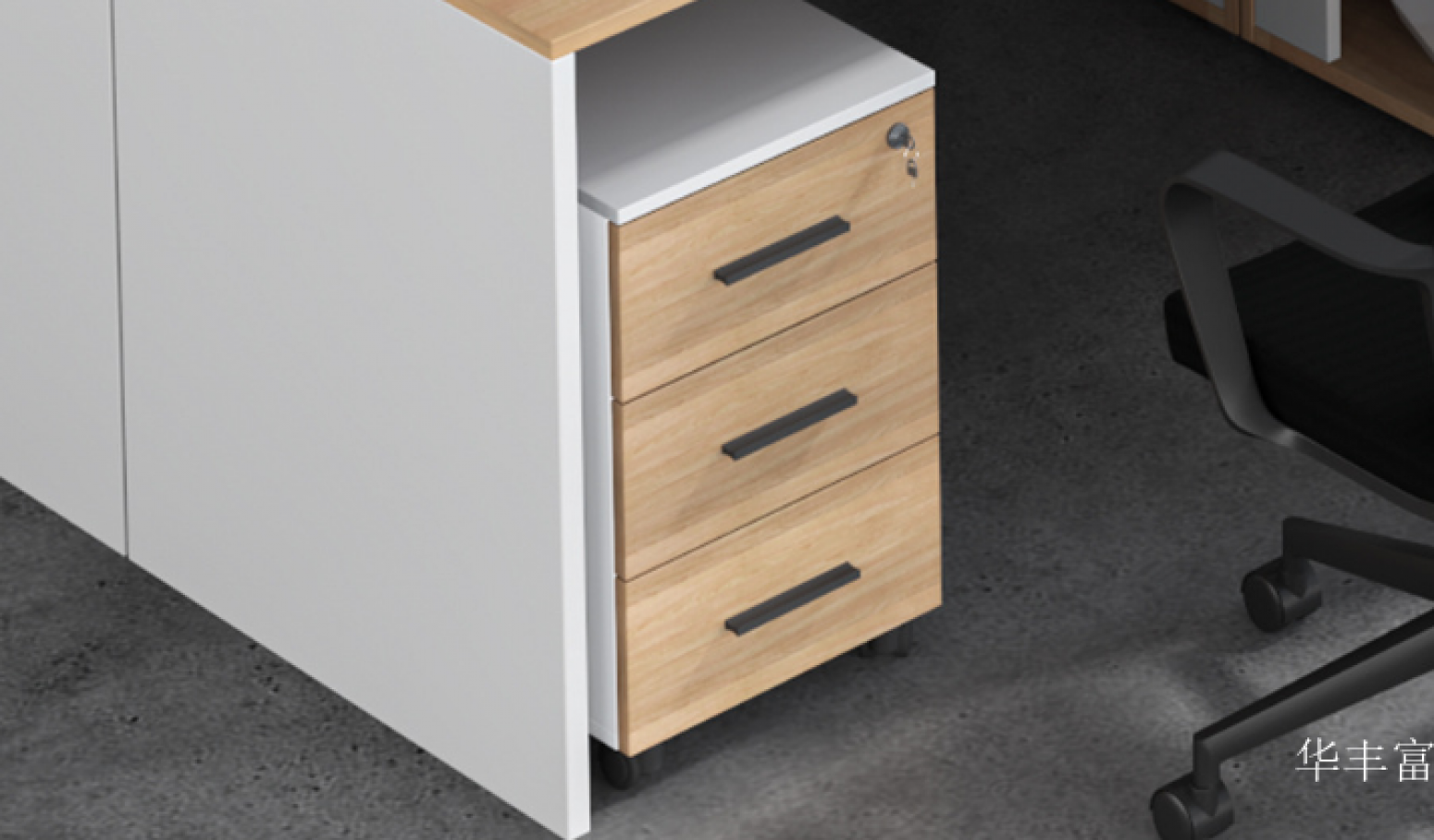 华丰富 Office furniture Product 《Simple office desk》【图3】