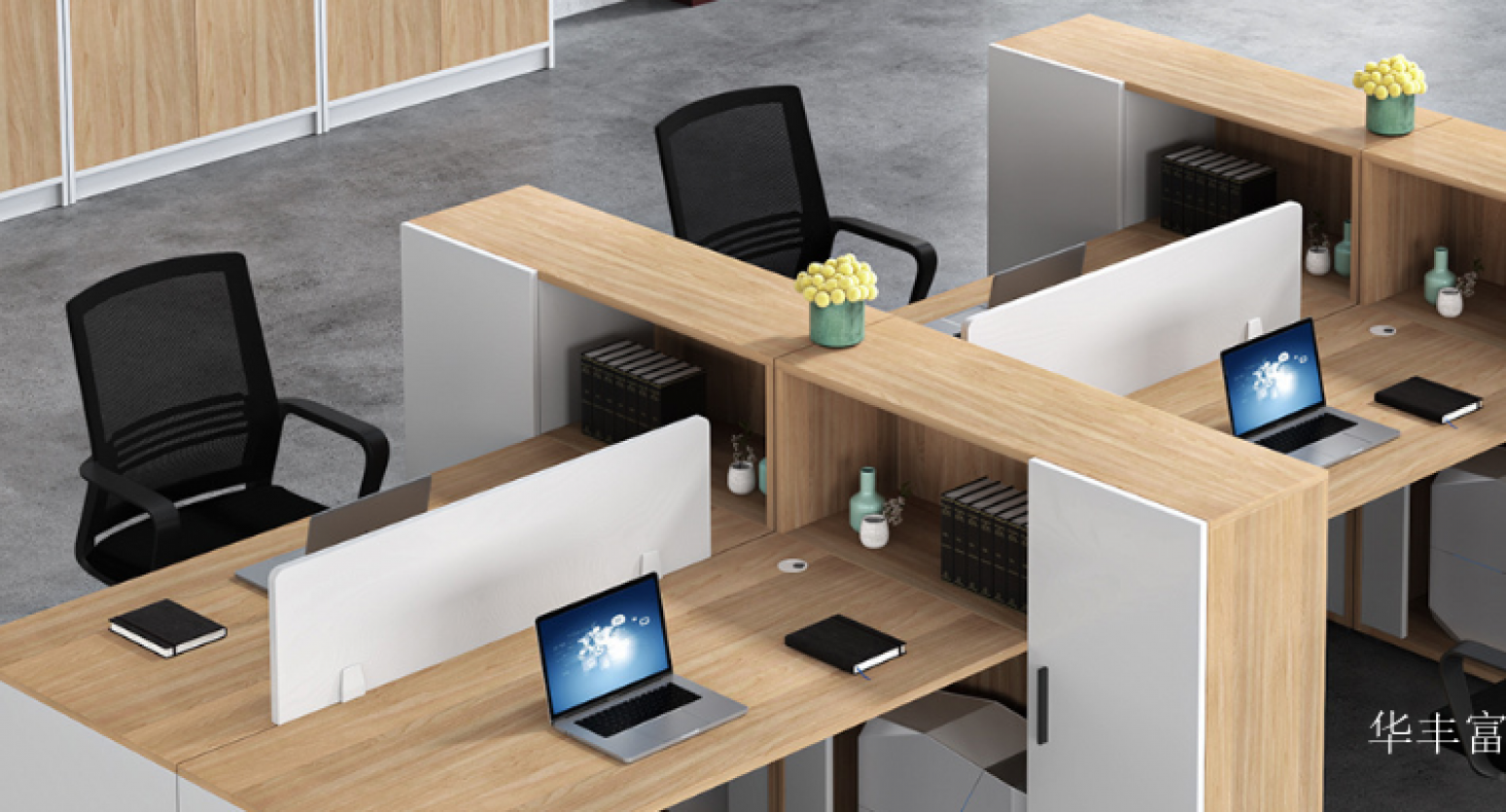 华丰富 Office furniture Product 《Simple office desk》【图4】
