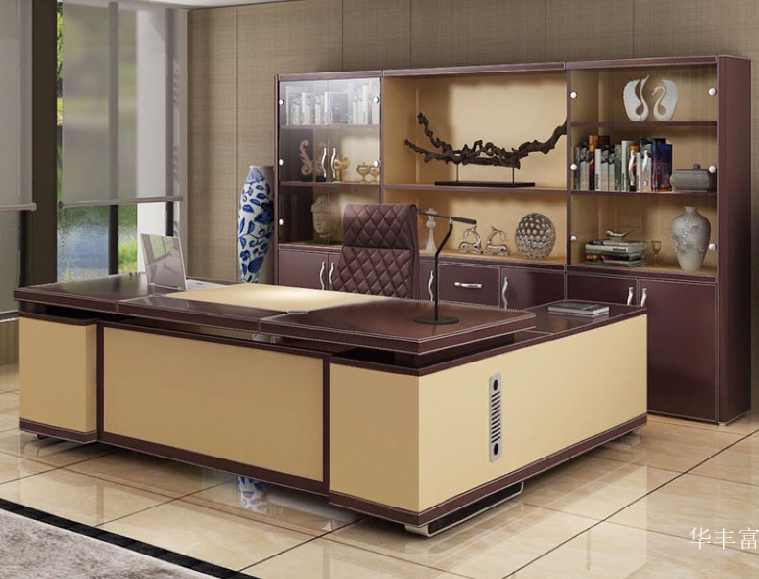 华丰富 Office furniture Product 《High-end office desk》【图2】