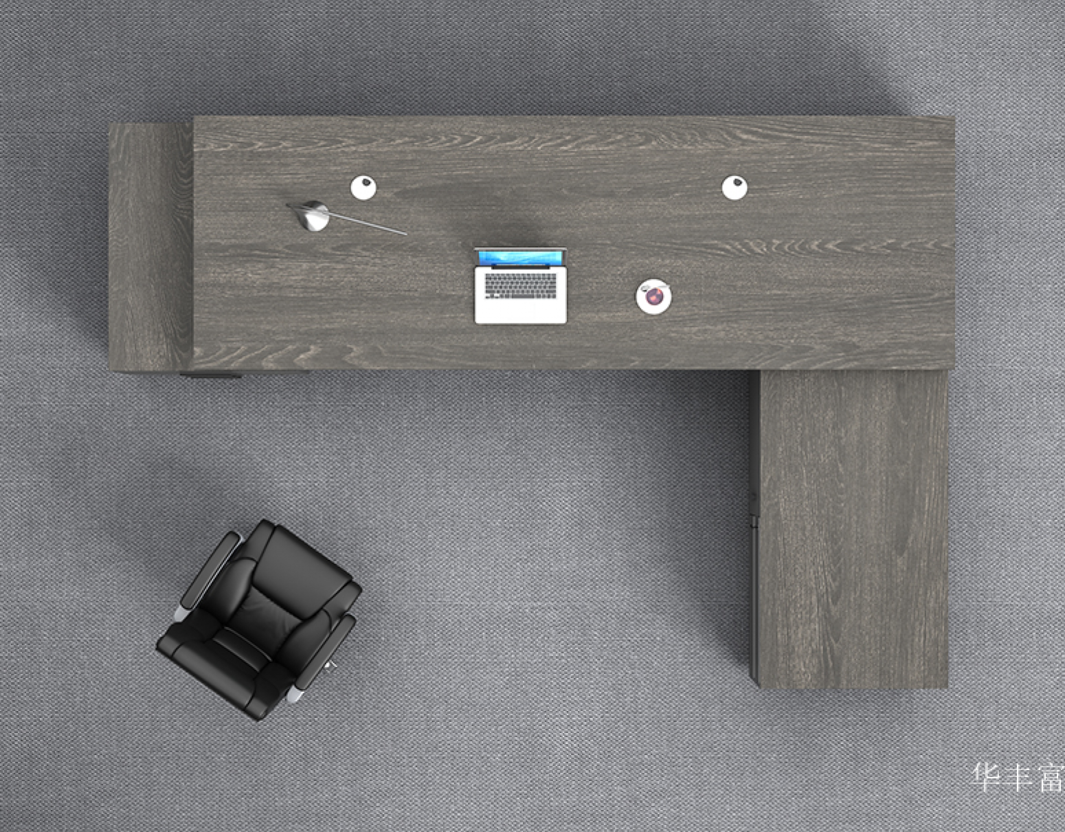 华丰富 Office furniture Product 《Panel office desk》【图3】