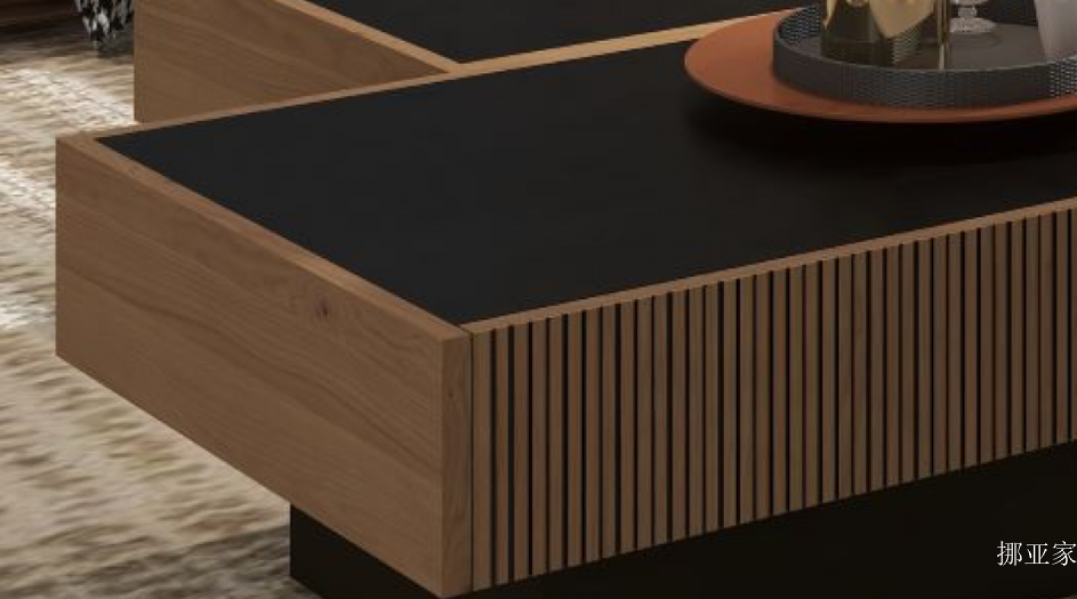 挪亚家 Home Furniture Product 《Annual Ring Horizon storage coffee table》【图0】
