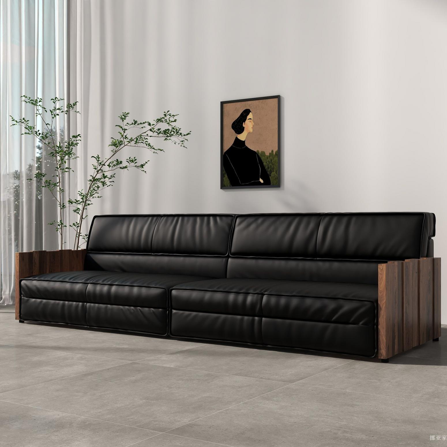 挪亚家 Home Furniture Product 《New wooden railing sofa》【图1】