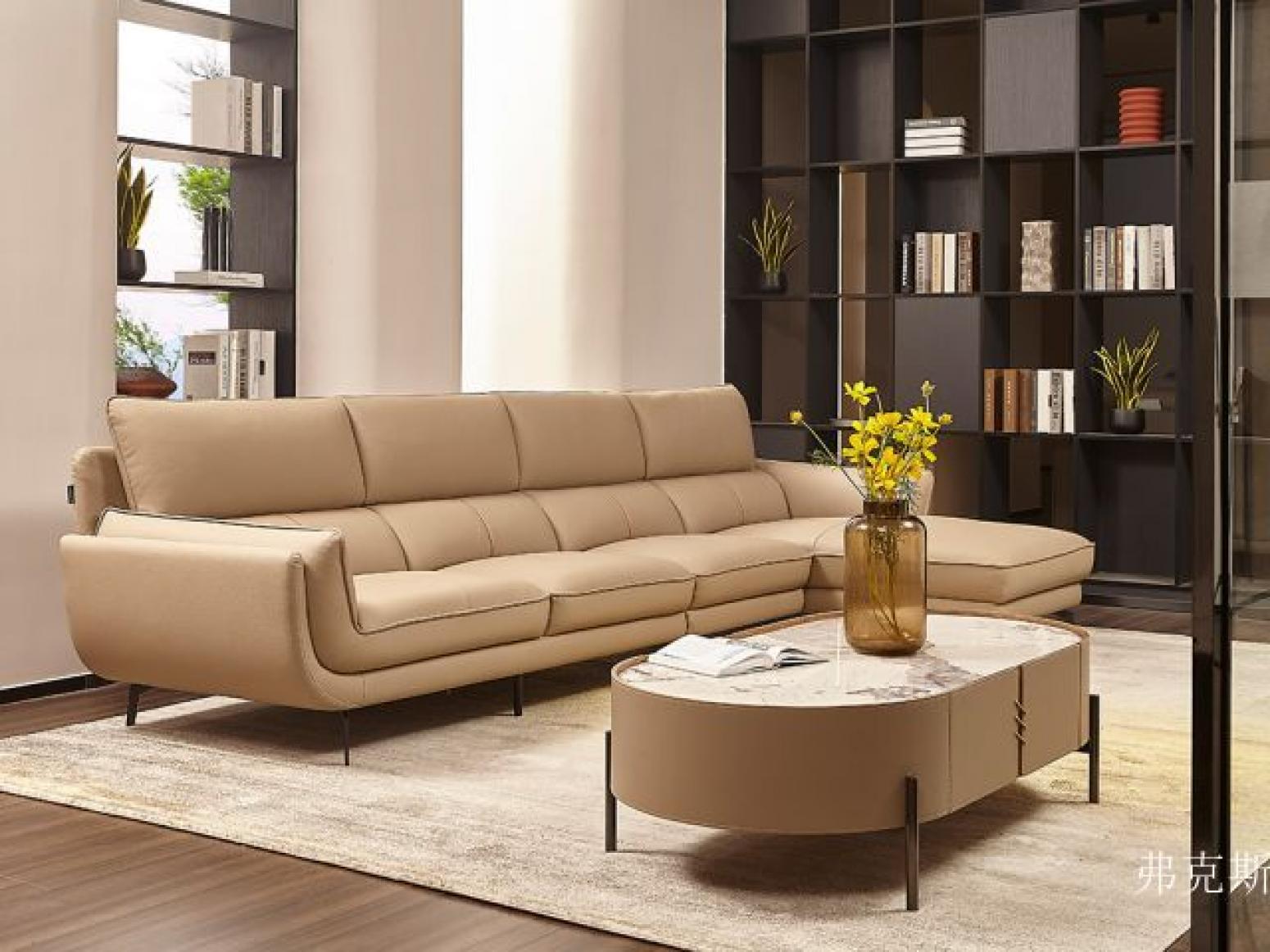 弗克斯 Home Furniture Product 《Warm brown elegant sofa》【图0】