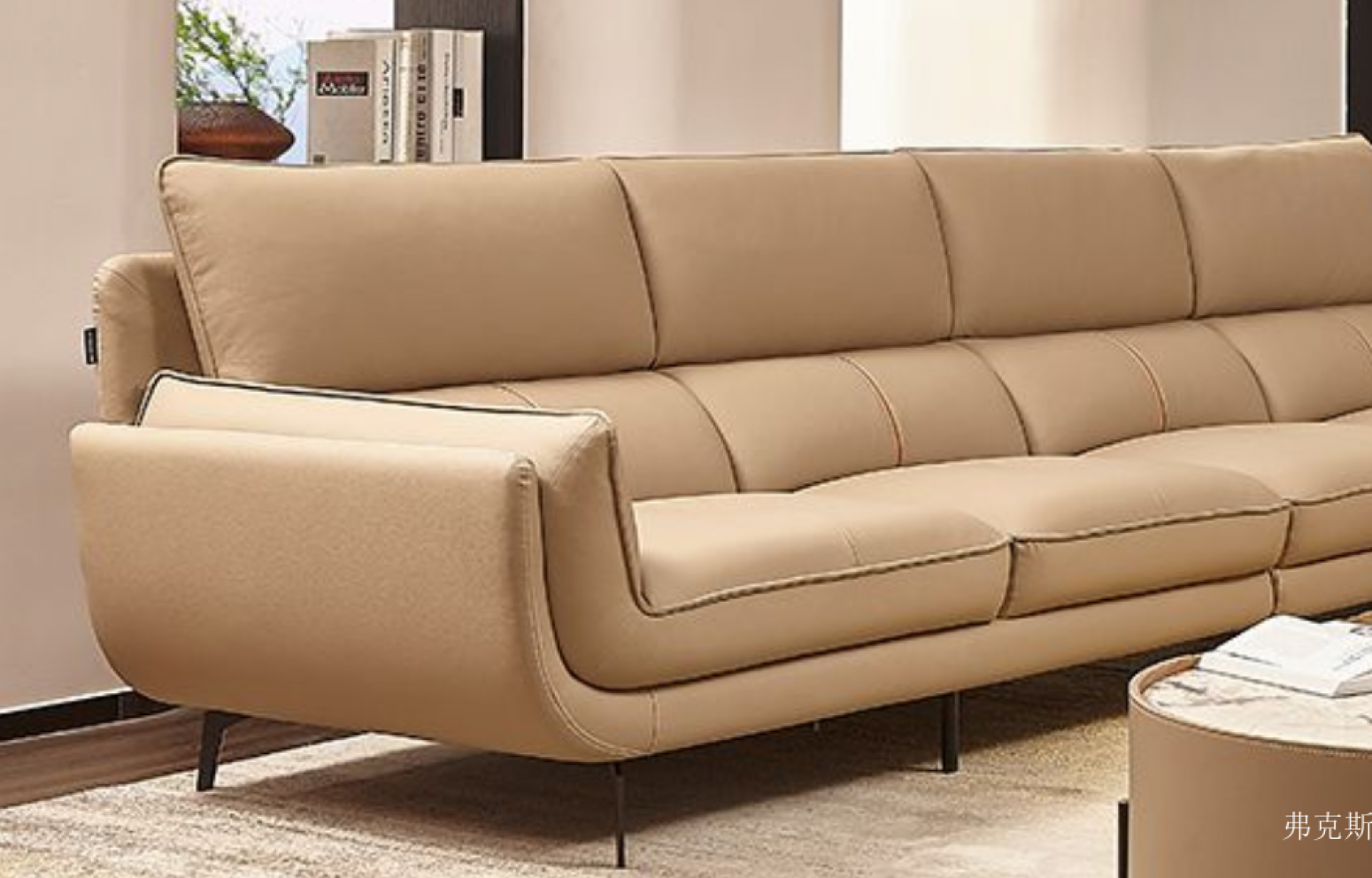 弗克斯 Home Furniture Product 《Warm brown elegant sofa》【图1】