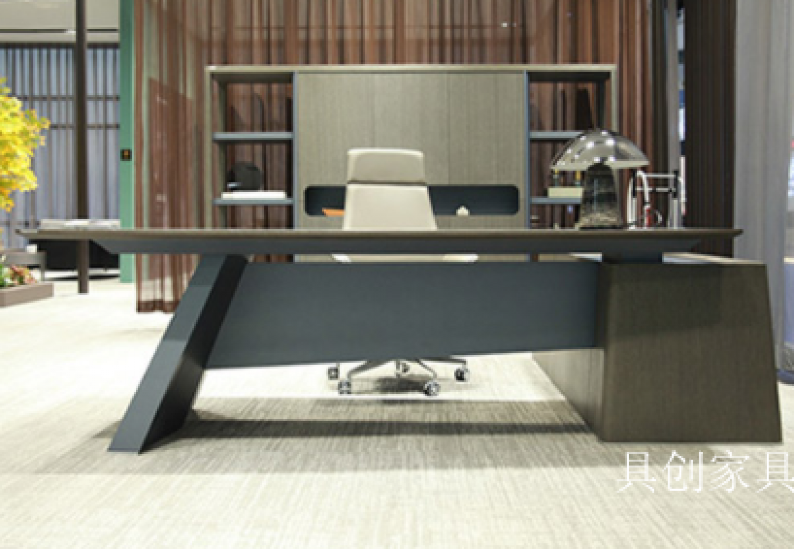 具创家具 Office furniture Product 《Kasno series executive desks》【图2】