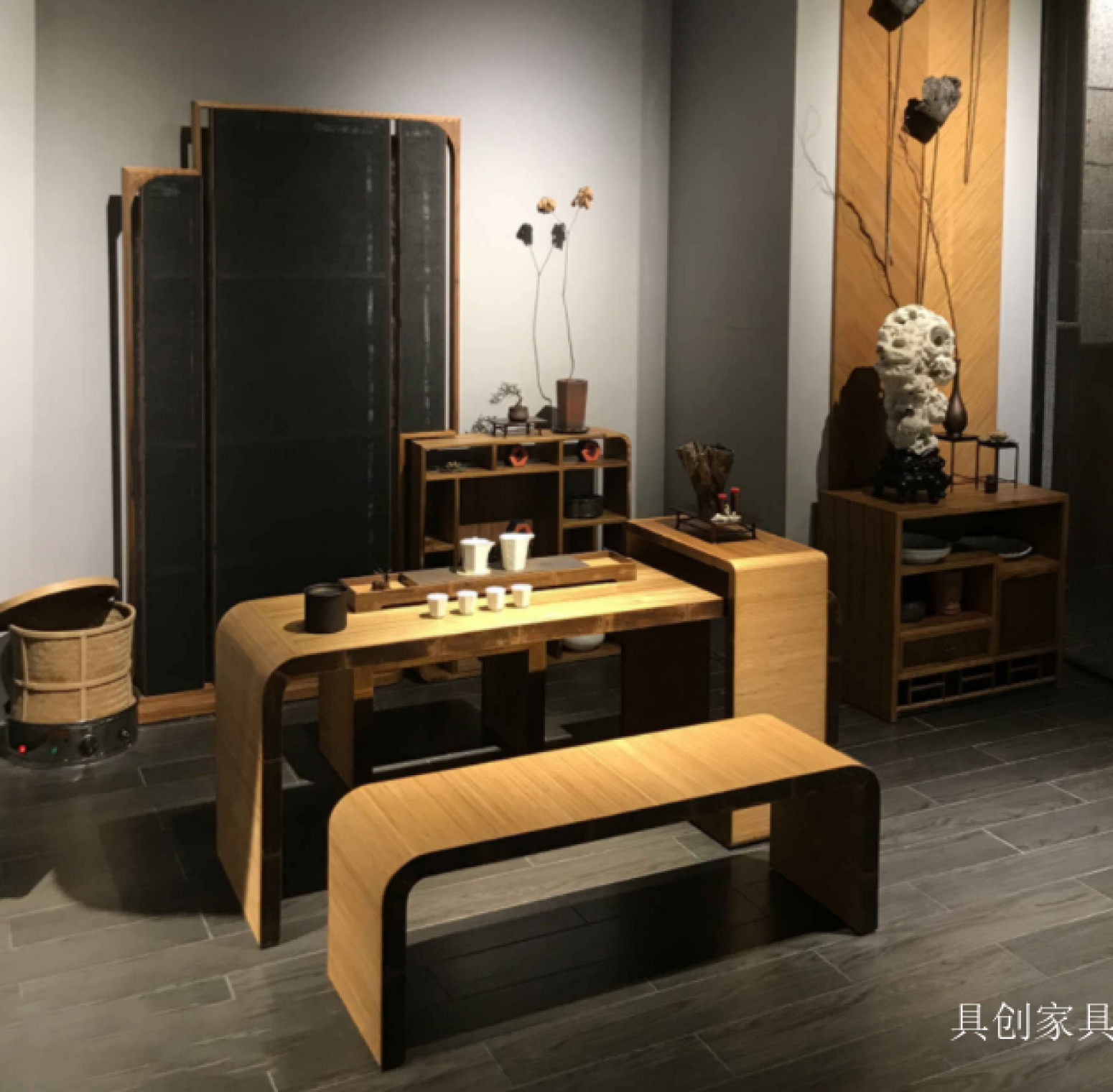 具创家具 Home Furniture Product 《Silk&bamboo tea table》【图2】