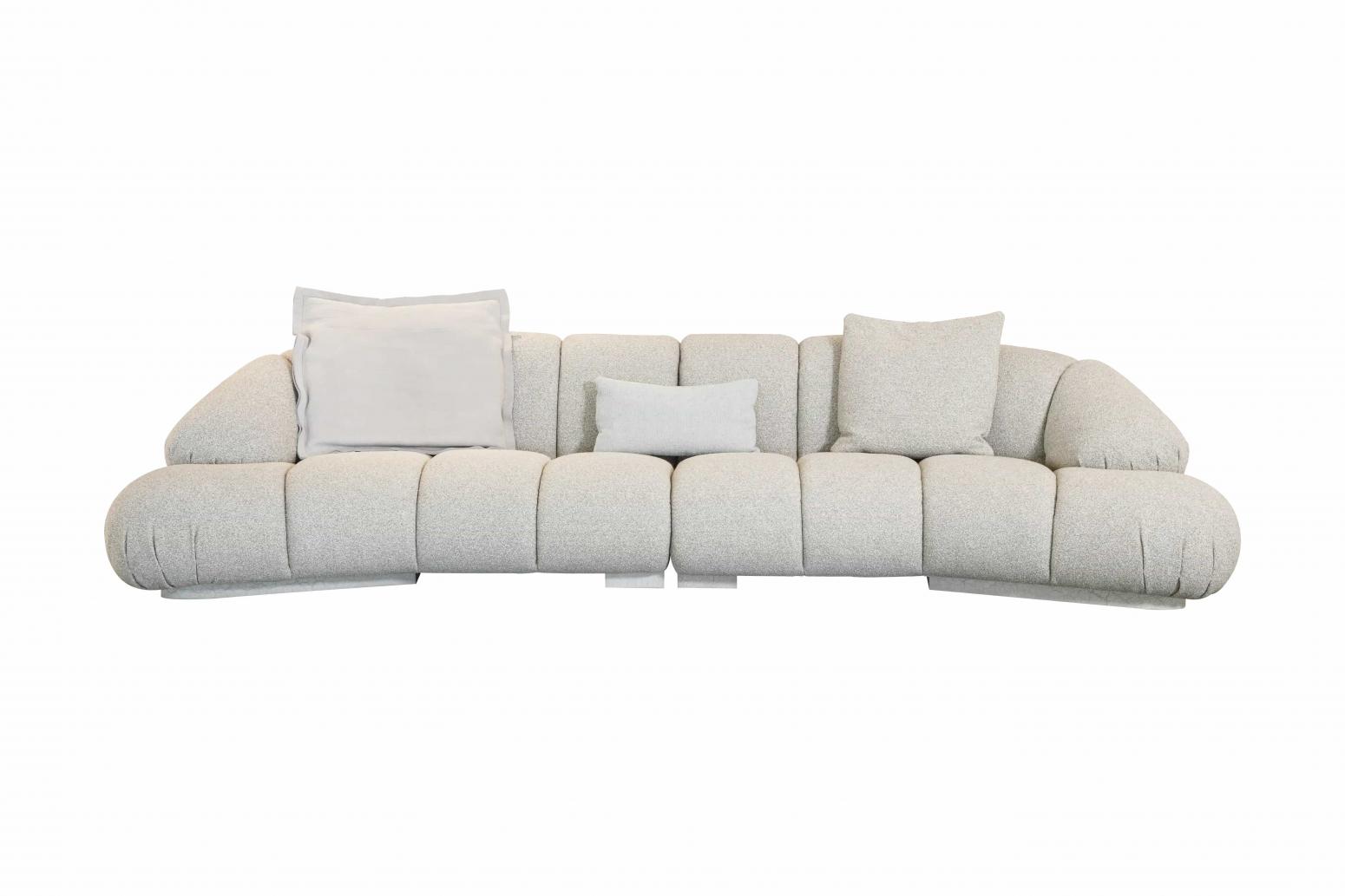 志豪家具 Home Furniture product 《Cloud Arc modular fabric sofa》