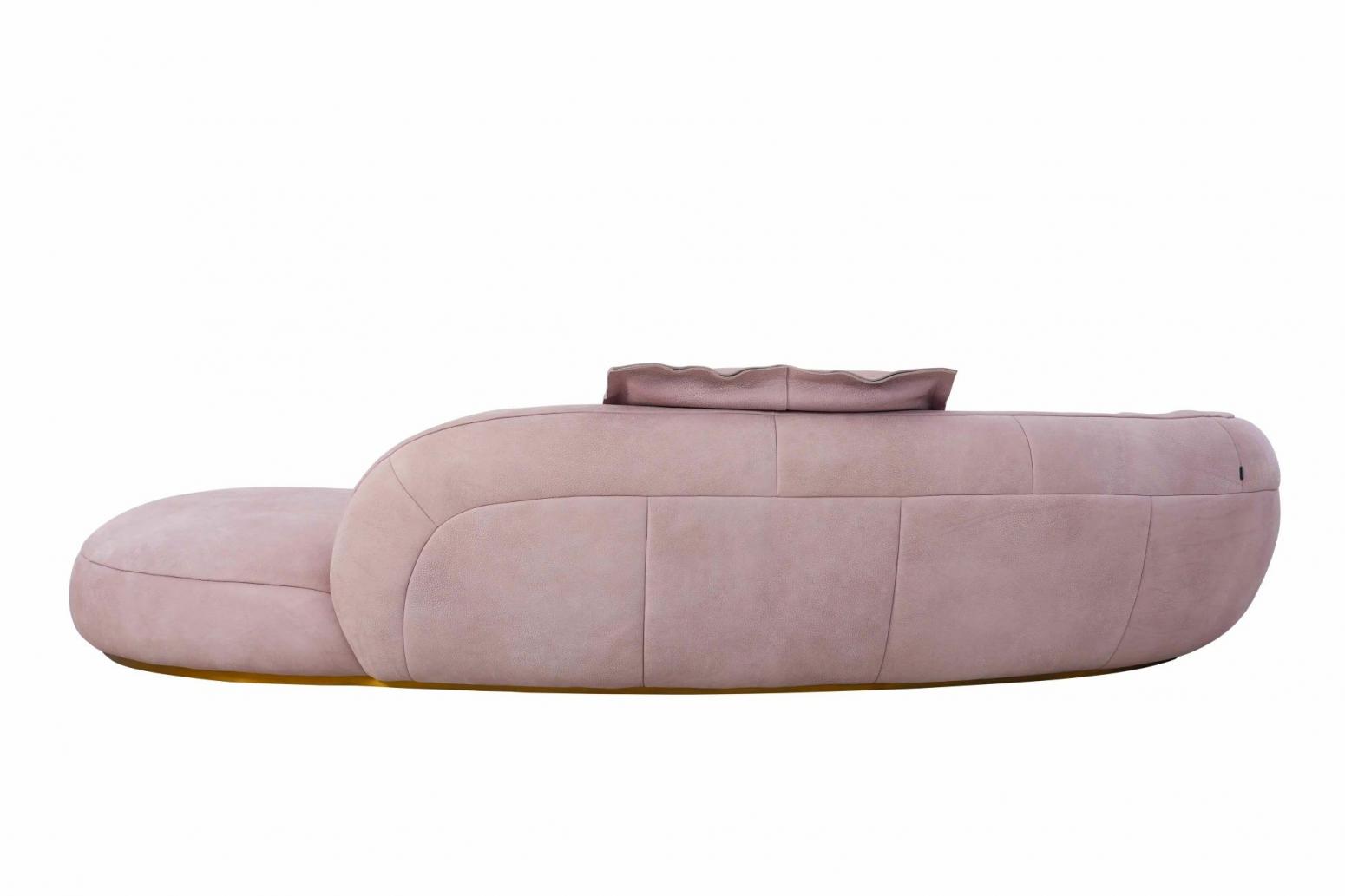 志豪家具 Home Furniture Product 《Pink fabric sofa》【图3】