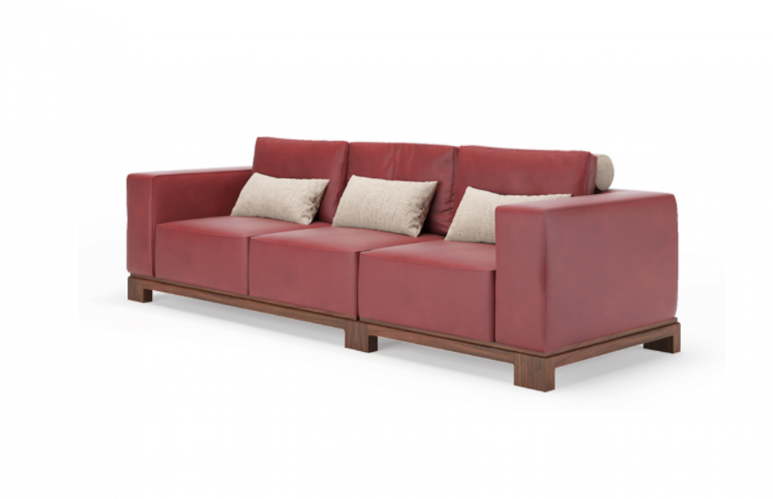 岁悦设计 Home Furniture Product 《Architect's three-seater sofa》【图1】