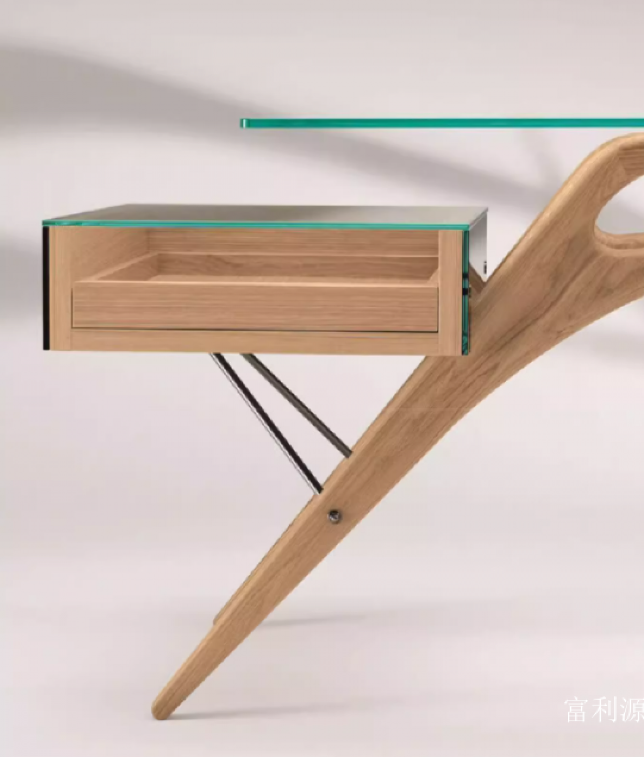 富利源 Office furniture Product 《Tempered glass office desk》【图1】