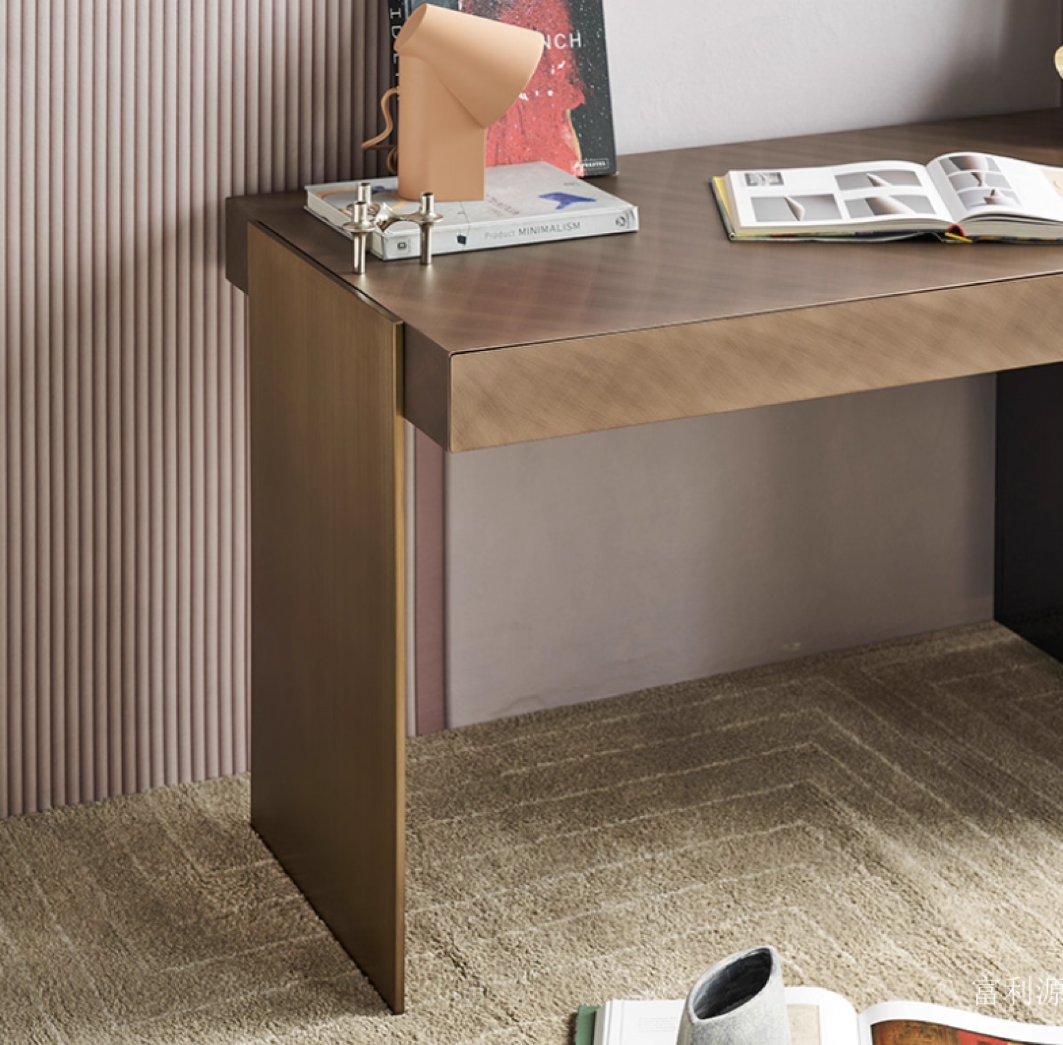 富利源 Office furniture Product 《Italian minimalist office desk》【图3】
