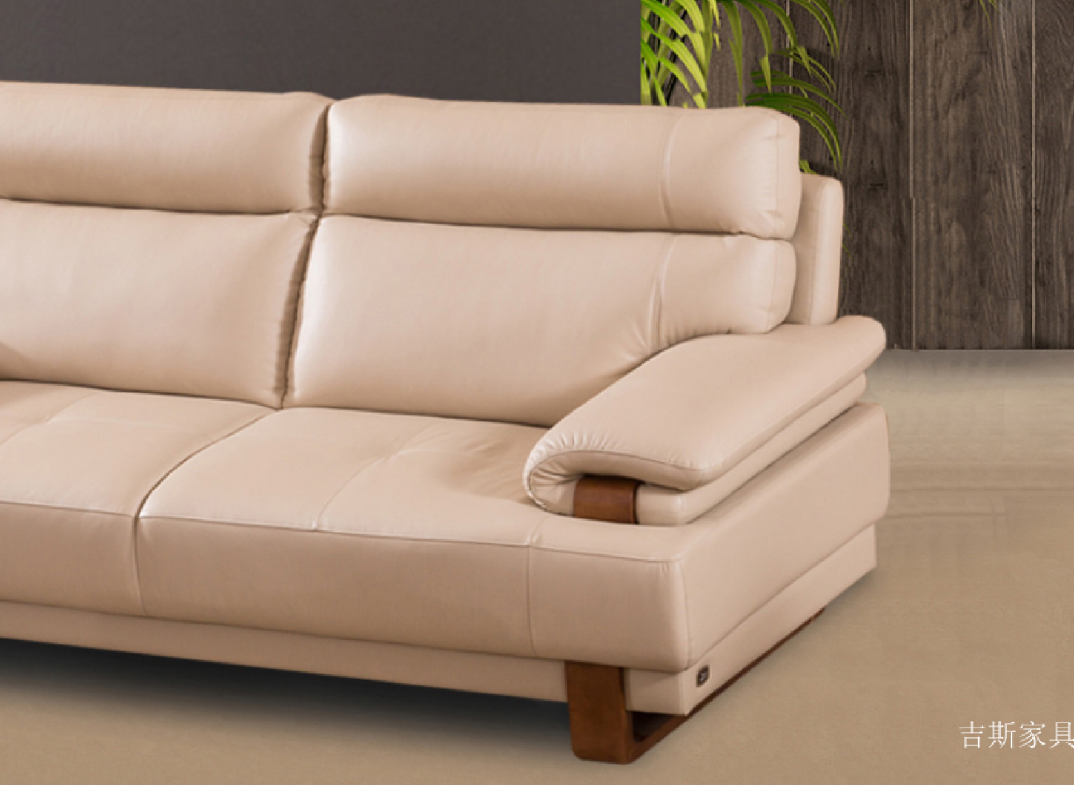 吉斯家具 Home Furniture Product 《Little bull leather sofa》【图2】