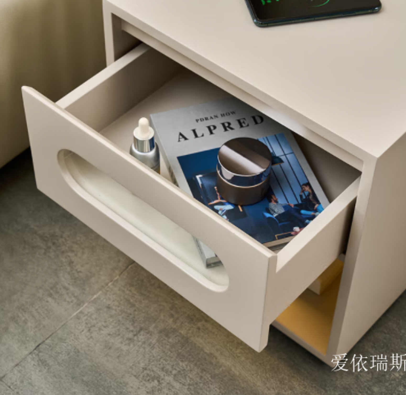 爱依瑞斯 Home Furniture Product 《Smart Wireless Charging Nightstand》【图0】
