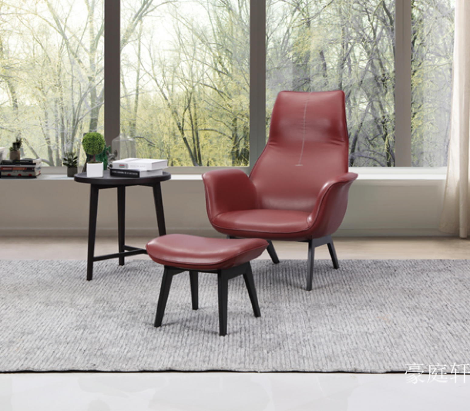 豪庭轩 Home Furniture product 《Italian casual single chair》