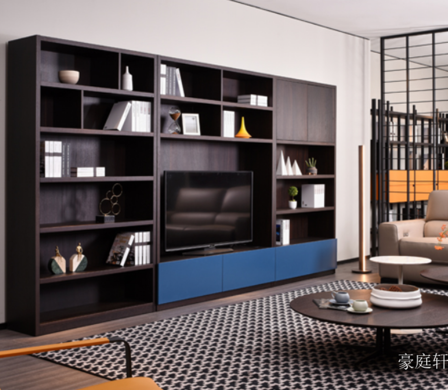 豪庭轩 Home Furniture product 《Italian-style combination TV cabinet》
