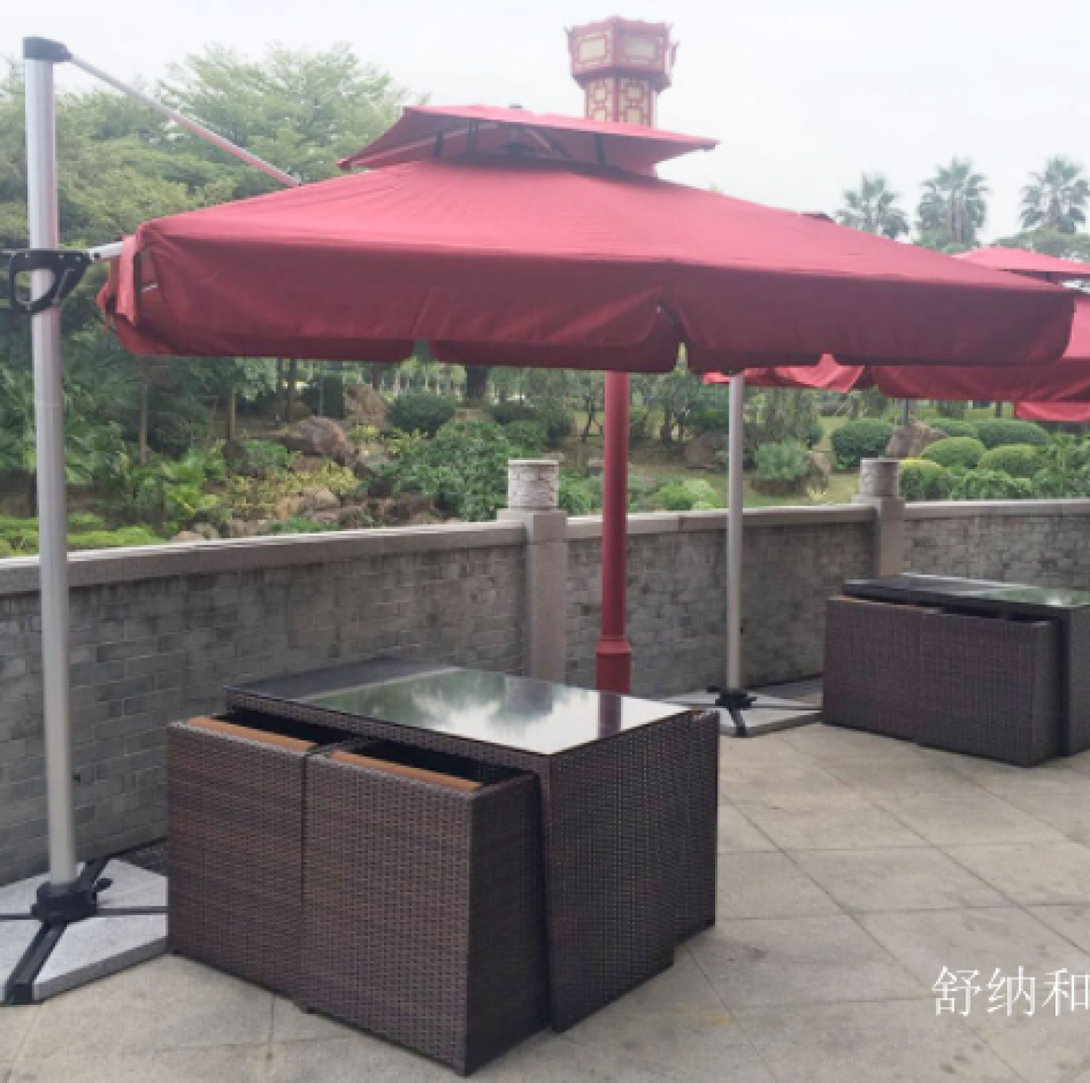 舒纳和Outdoor furnitureProduct《Pastoral Outdoor Rattan Wicker Table&Chairs》【图2】