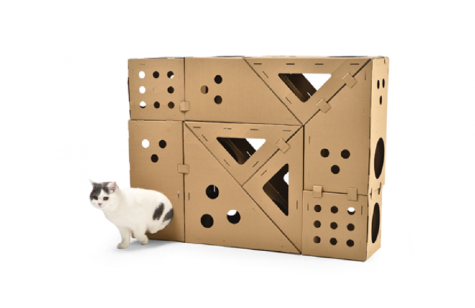 天元宠物 Pet furniture Product 《Tangram Paper Cat Bed》【图1】