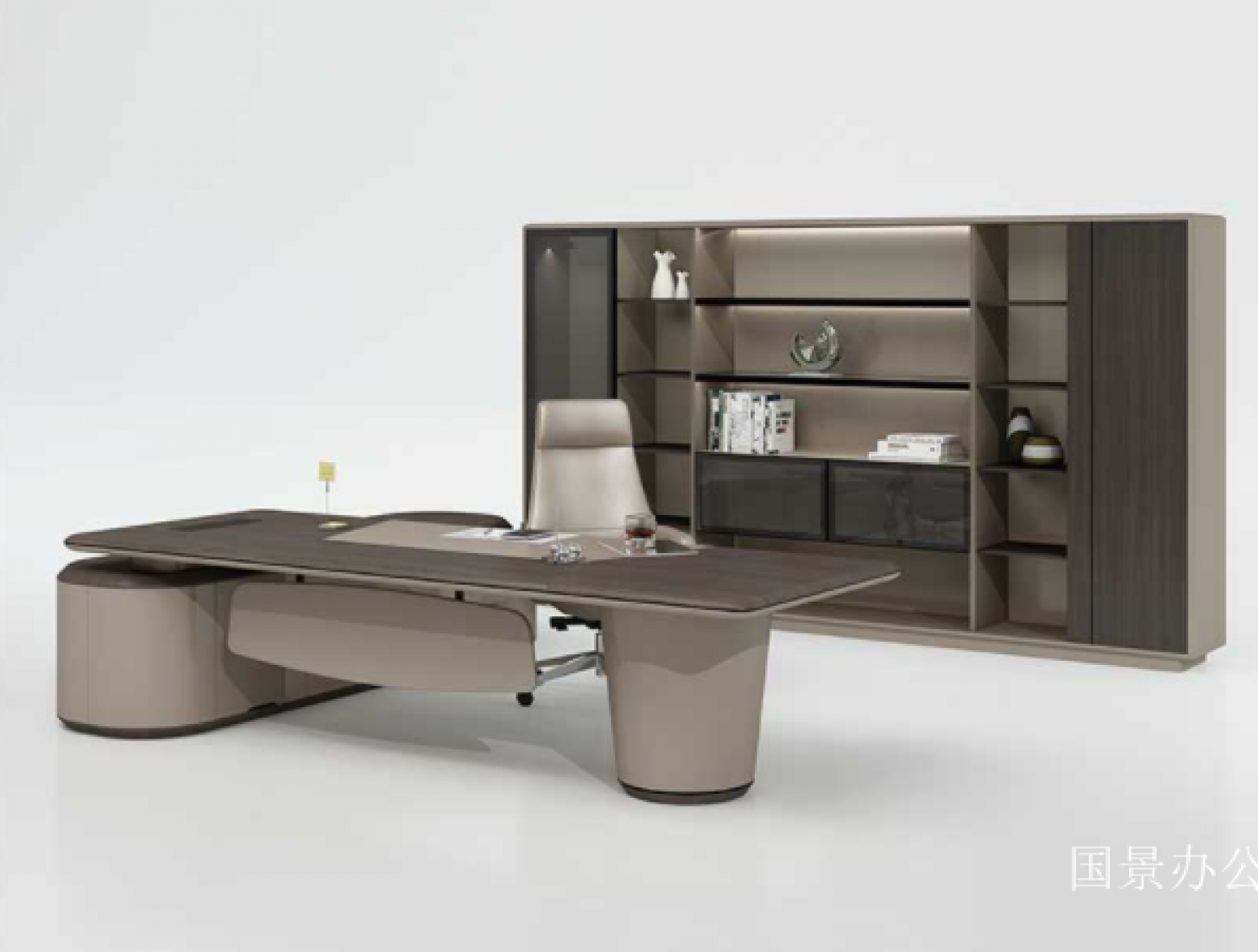 国景办公 Office furniture Product 《Cornino Series Executive Office Desk》【图0】
