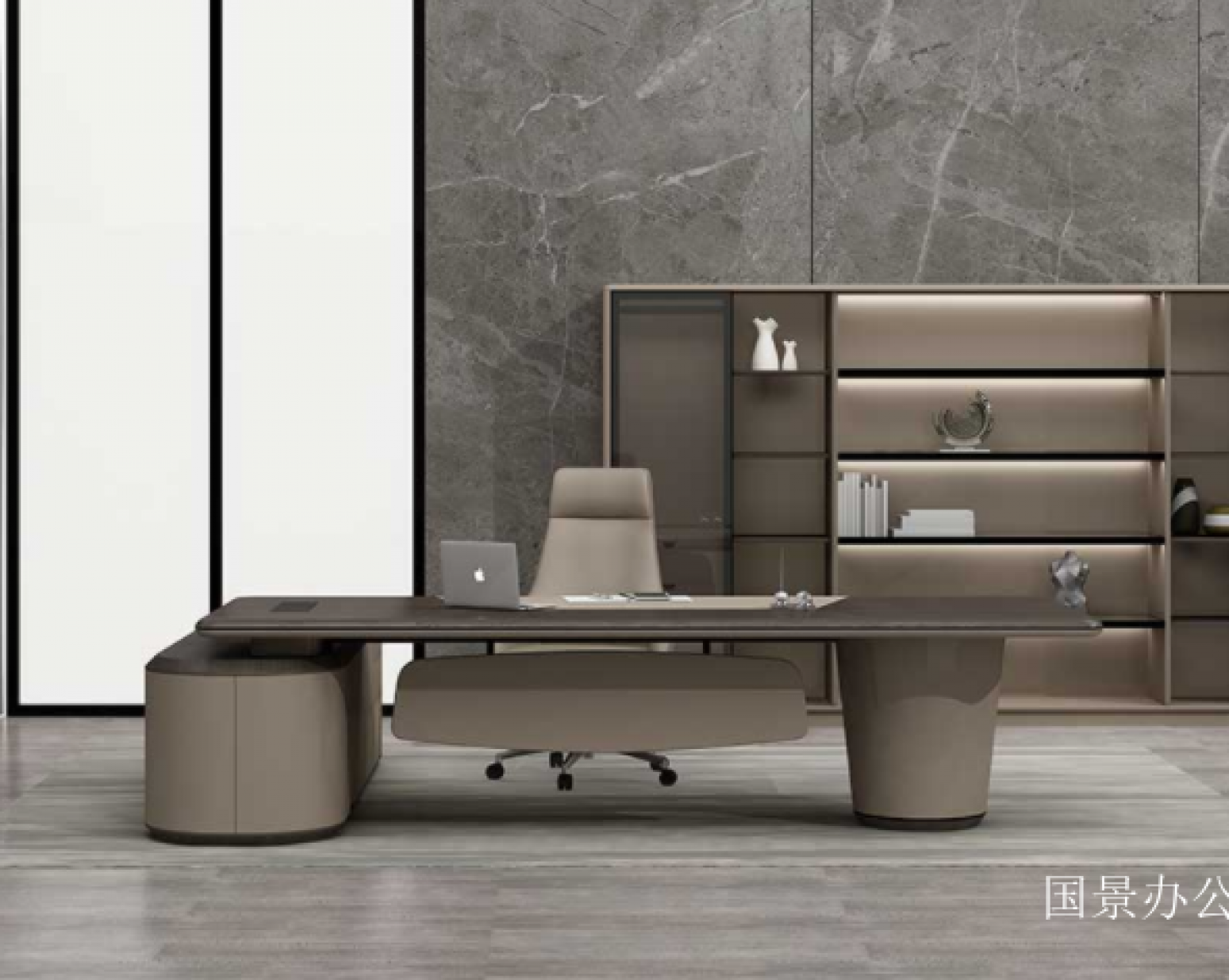 国景办公 Office furniture Product 《Cornino Series Executive Office Desk》【图1】