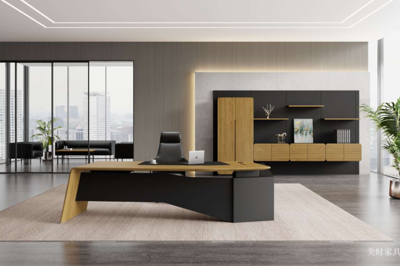 美时家具 Office furniture Product 《Executive Desk》【图2】