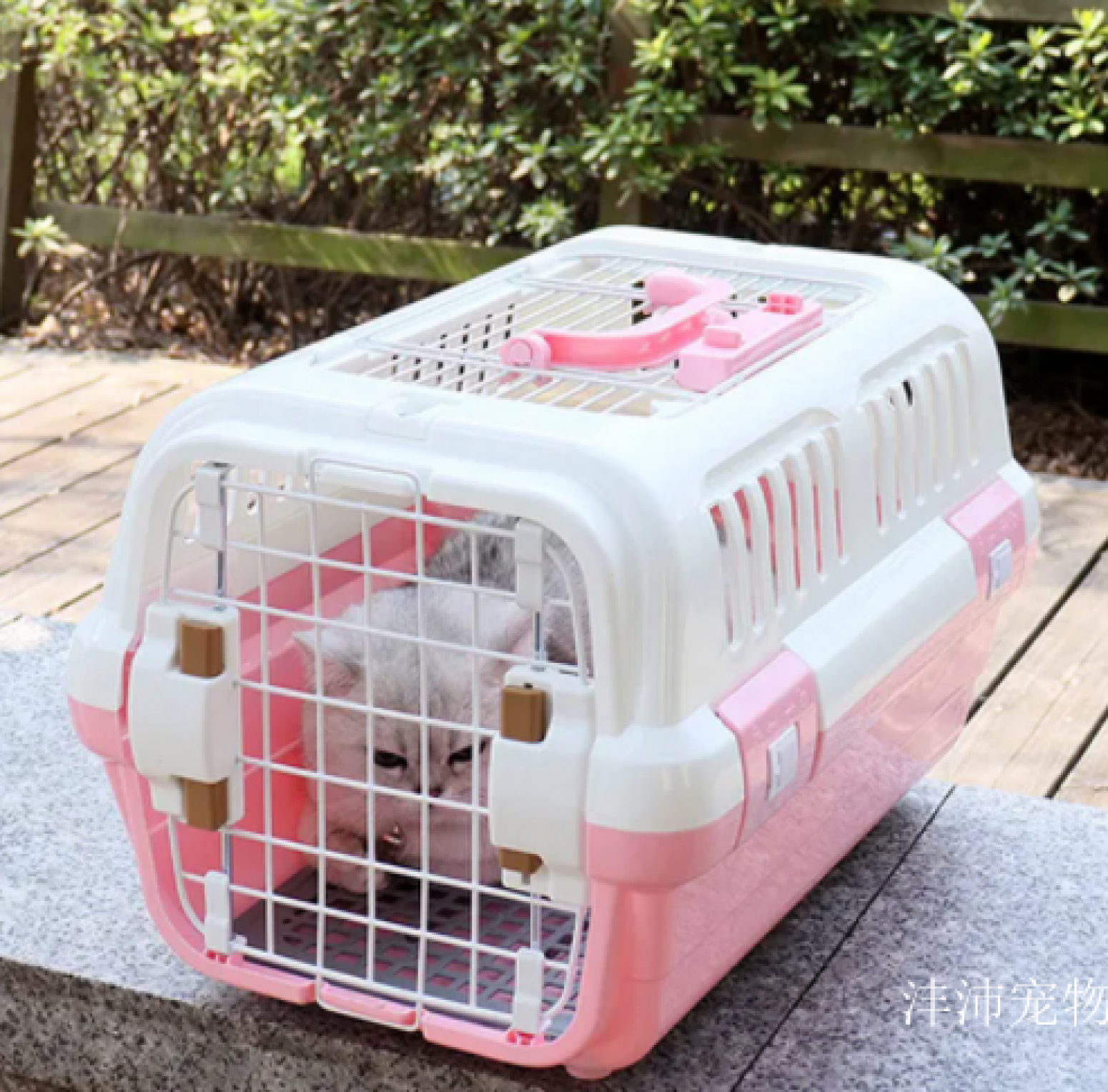 沣沛宠物 Pet furniture Product 《Steel Pet Airline Crate》【图2】