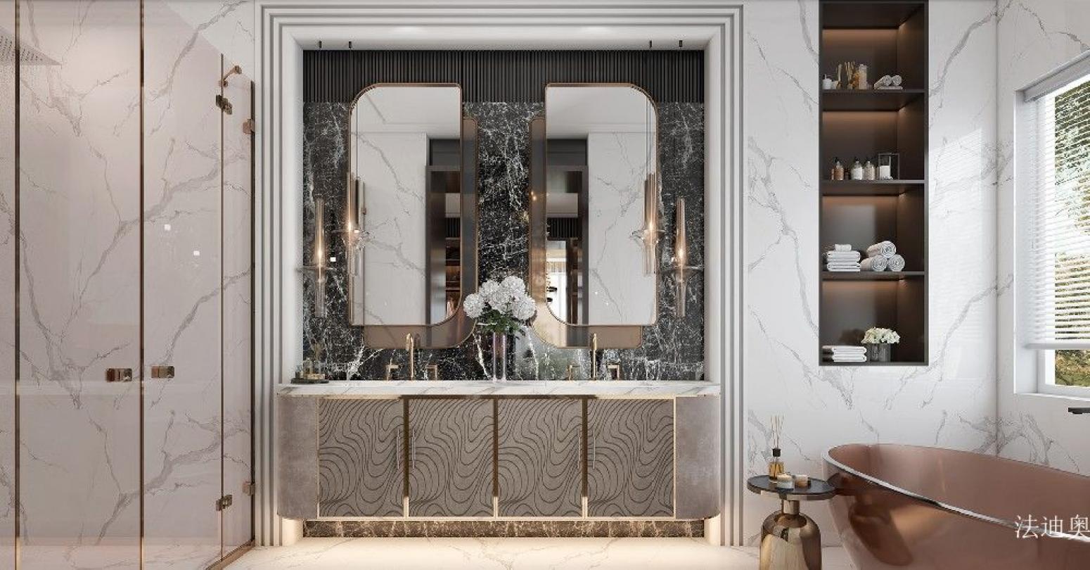 法迪奥 Bathroom furniture Product 《Milan - Stainless Steel Bathroom Vanity》【图0】