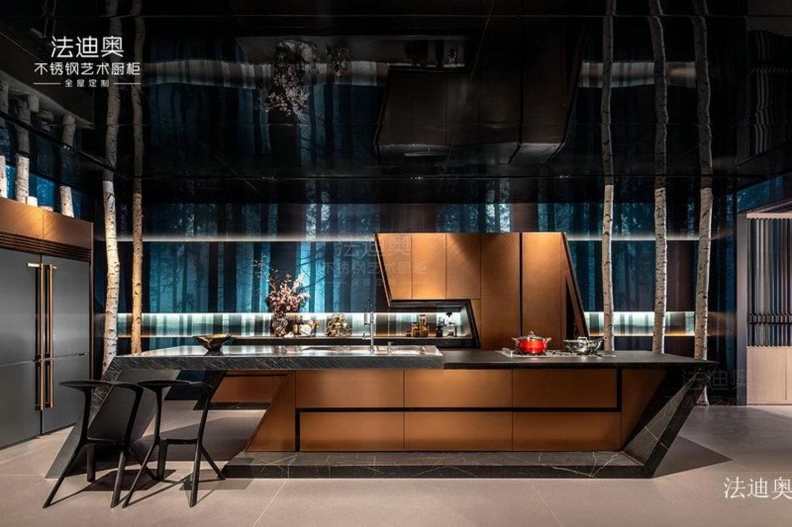 法迪奥 Bathroom furniture Product 《Feifan - Open Kitchen》【图0】