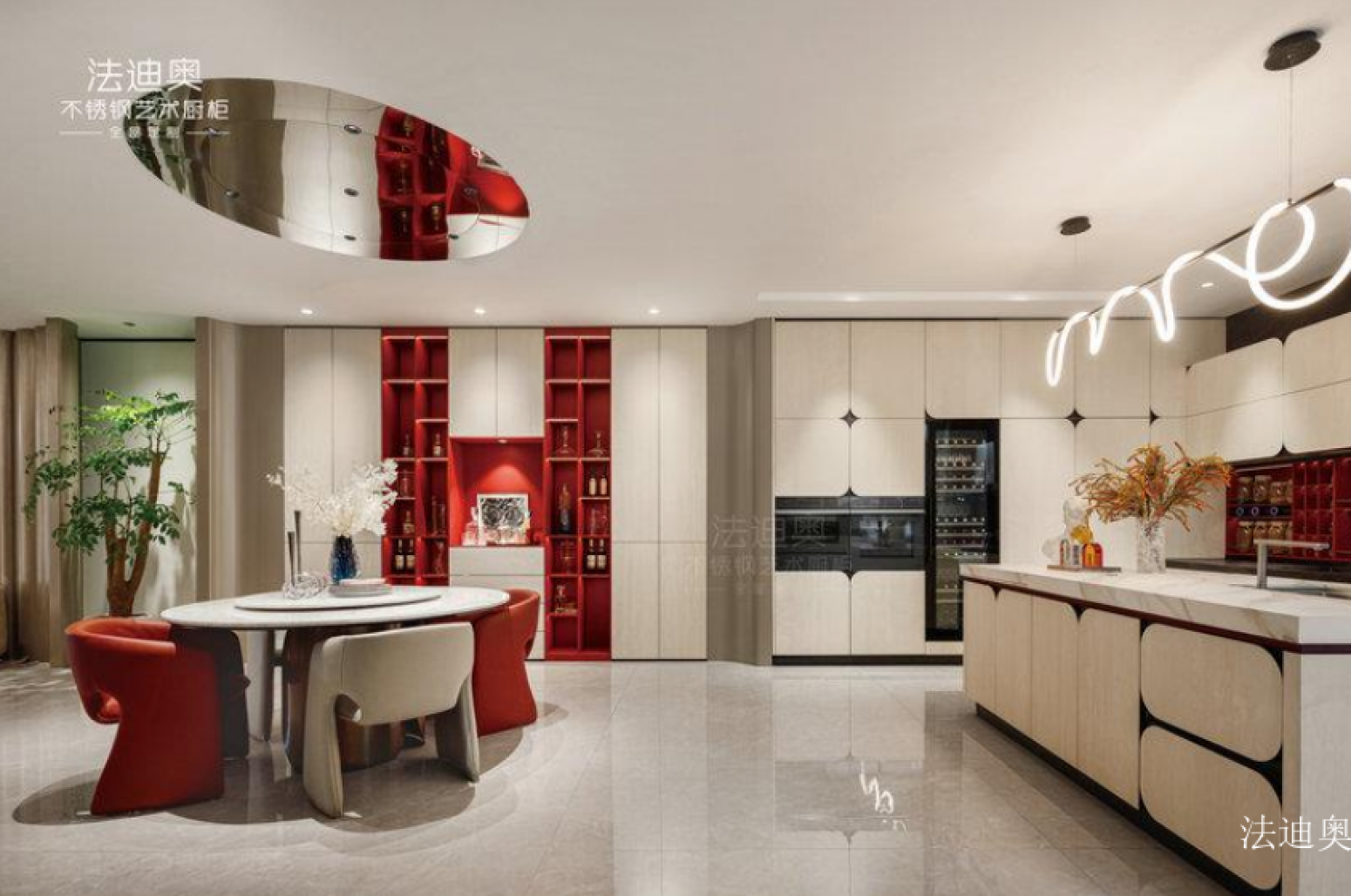 法迪奥 Bathroom furniture Product 《Yuese - Open Kitchen》 法迪奥 Bathroom furniture Product 《Yuese - Open Kitchen》【图3】