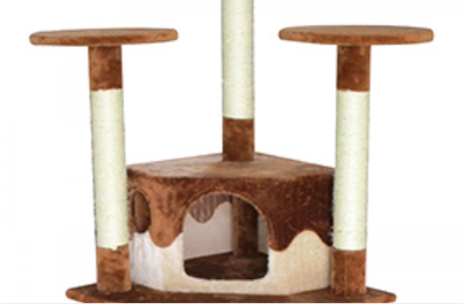庆泉宠物 Pet furniture Product 《Mocha Cloud-Step Cat Tree》【图1】