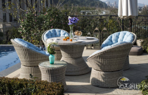 金佳户外Outdoor furnitureproduct《Round Outdoor Leisure Table and Chairs》议价