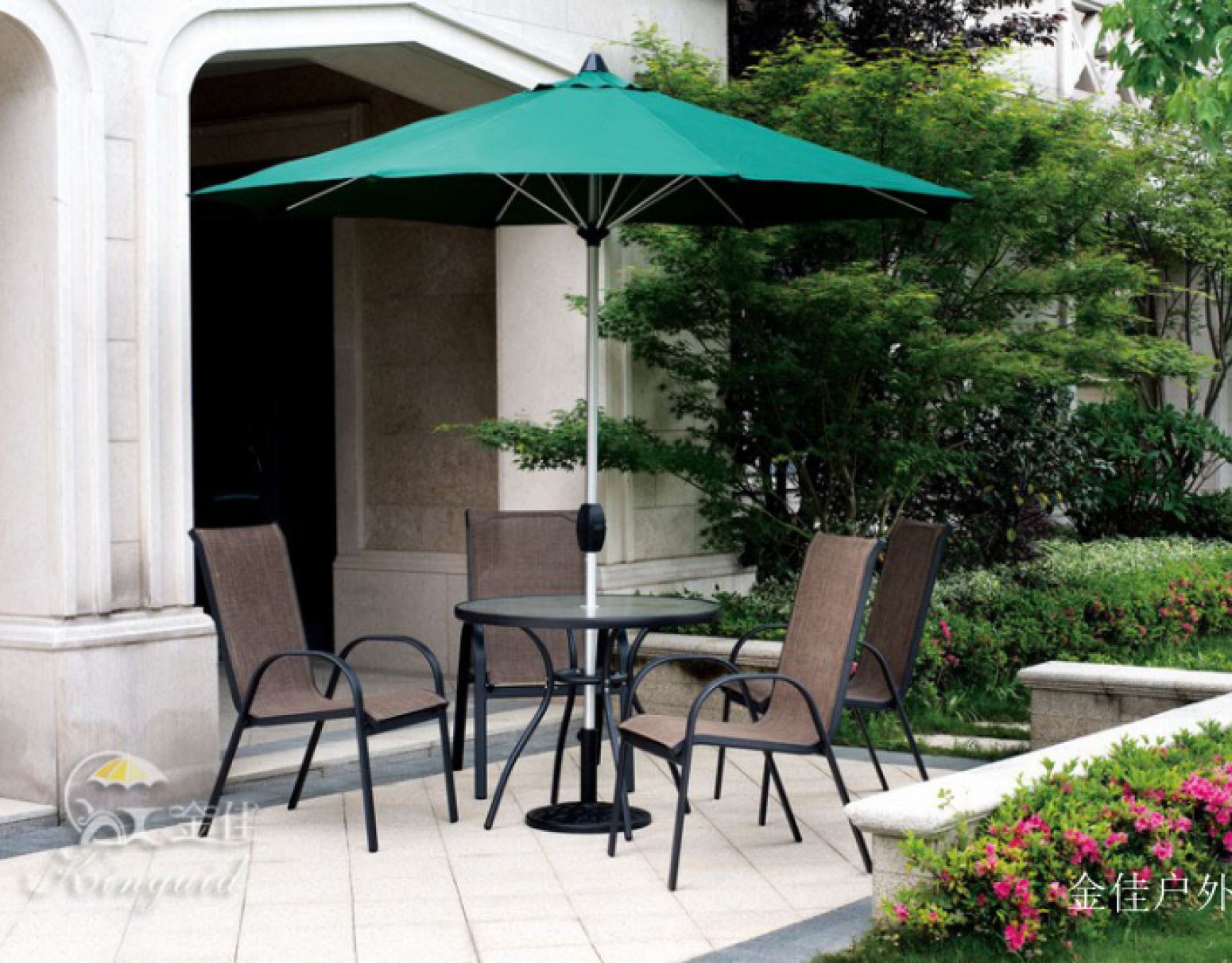 金佳户外Outdoor furnitureProduct《Sleek Outdoor Mesh Table and Chairs》【图1】