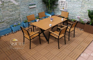 金佳户外Outdoor furnitureproduct《Wood-Plastic Composite Outdoor Table and Chairs》议价