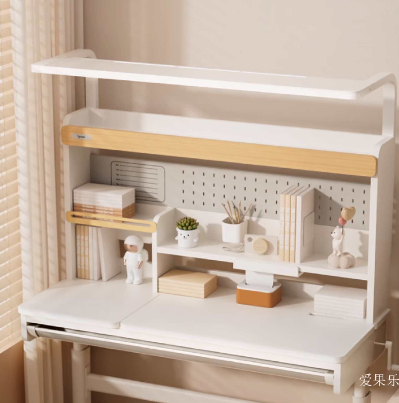 爱果乐 Children's furniture Product 《Solid Wood Kids' Desk》【图2】