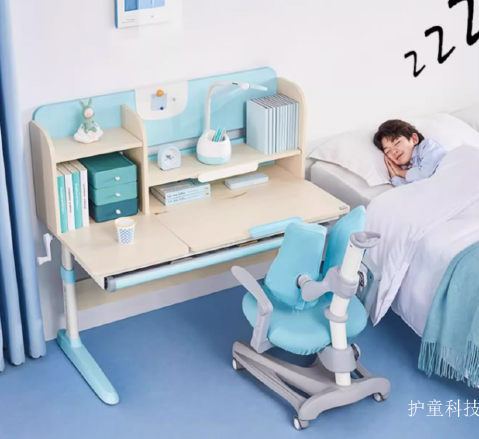 护童科技 Children's furniture Product 《Hutong Kids' Study Desk》【图0】