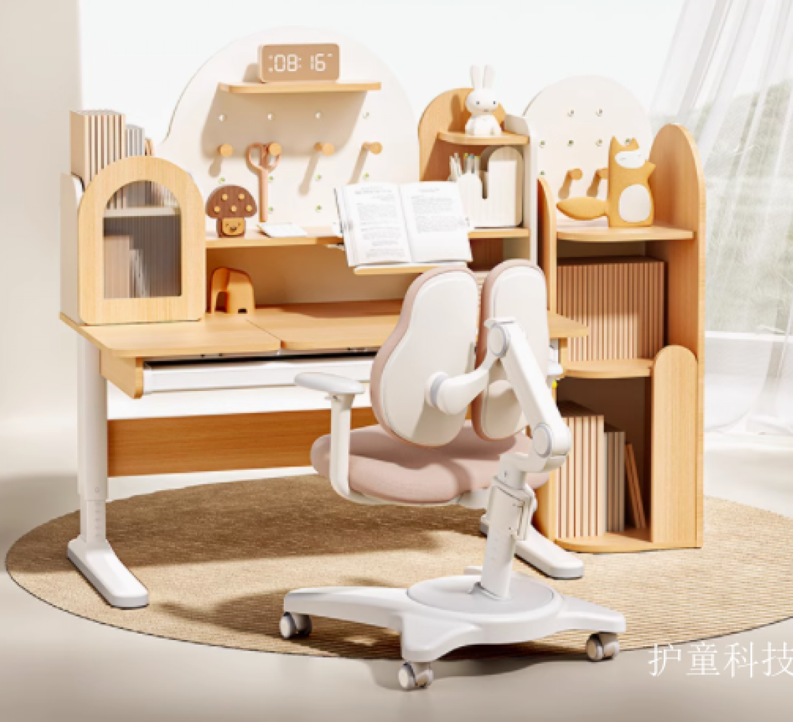 护童科技 Children's furniture Product 《Hutong Kids' Home Study Desk》【图2】