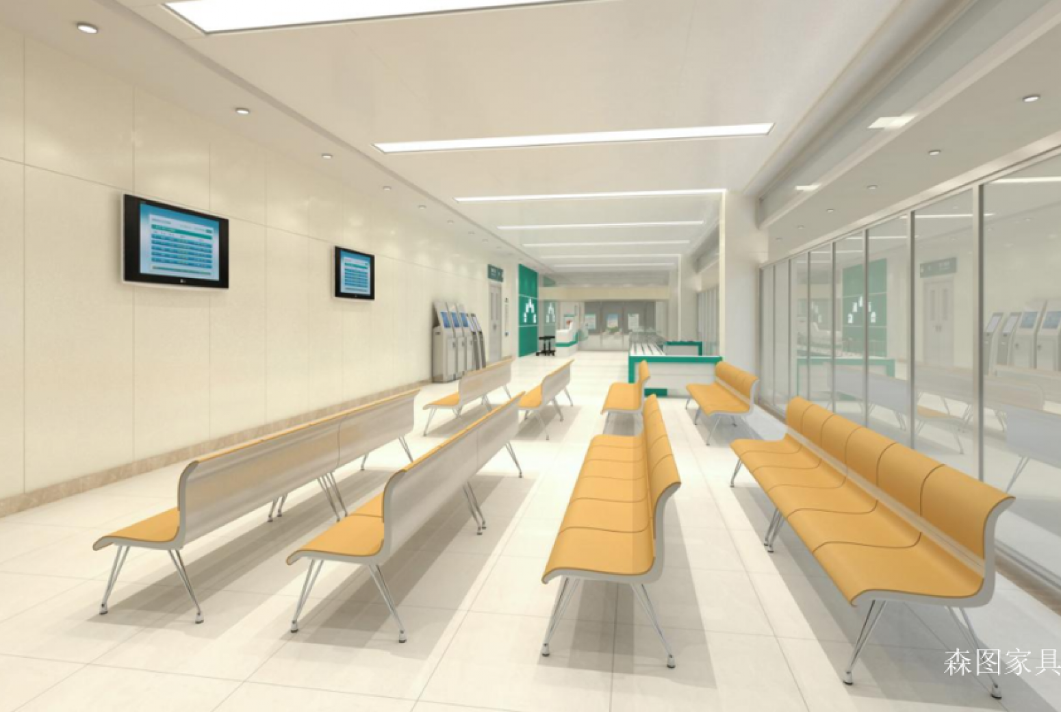 森图家具Medical furnitureProduct《Hospital & Clinic Waiting Chair》【图0】