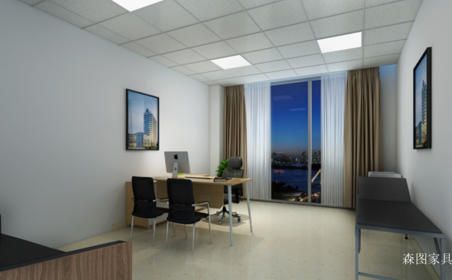 森图家具Medical furnitureProduct《Hospital & Clinic Doctor's Examination Desk》【图1】