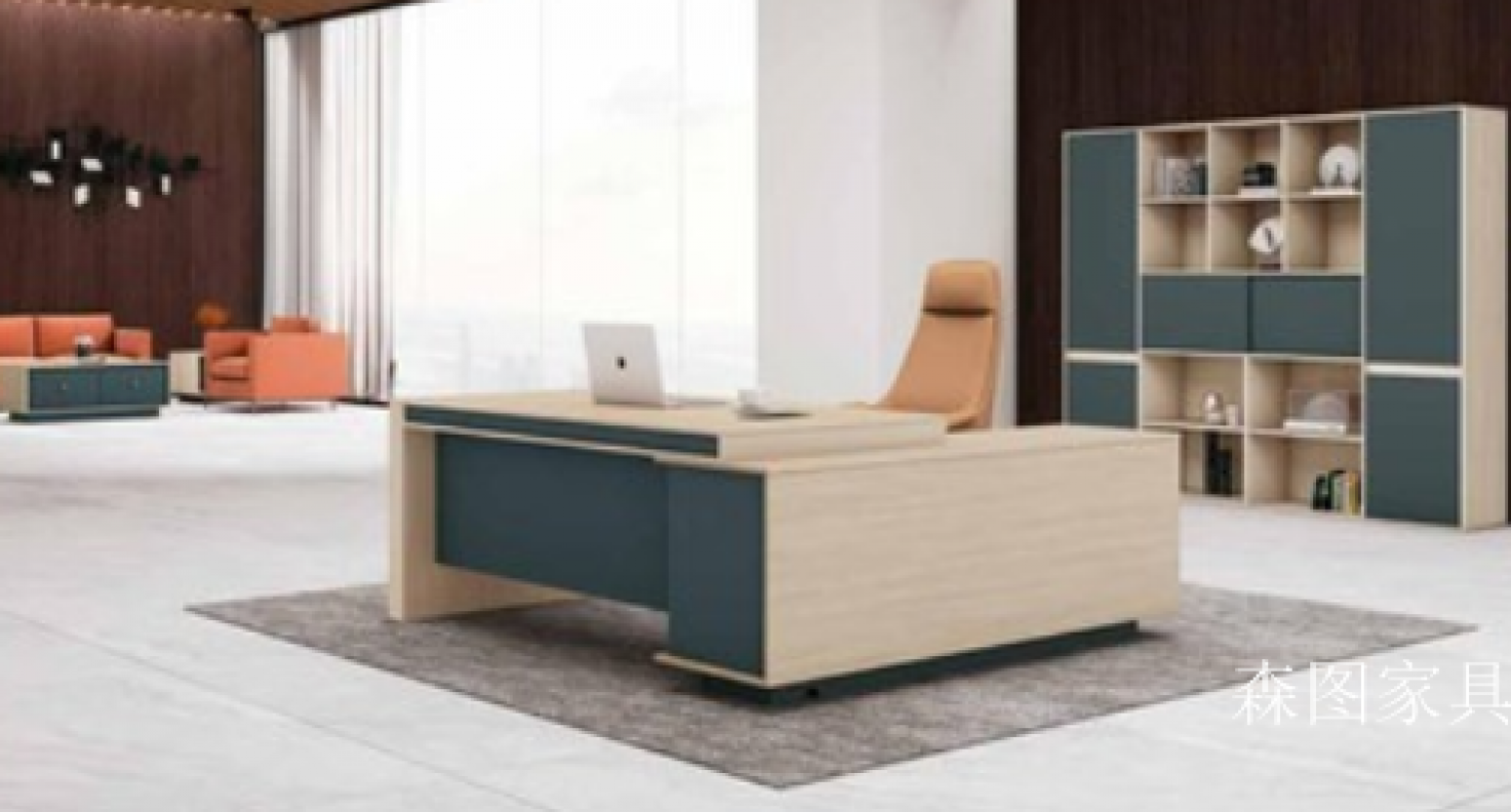 森图家具Office furnitureProduct《Sentu Executives' Office Desk》【图0】