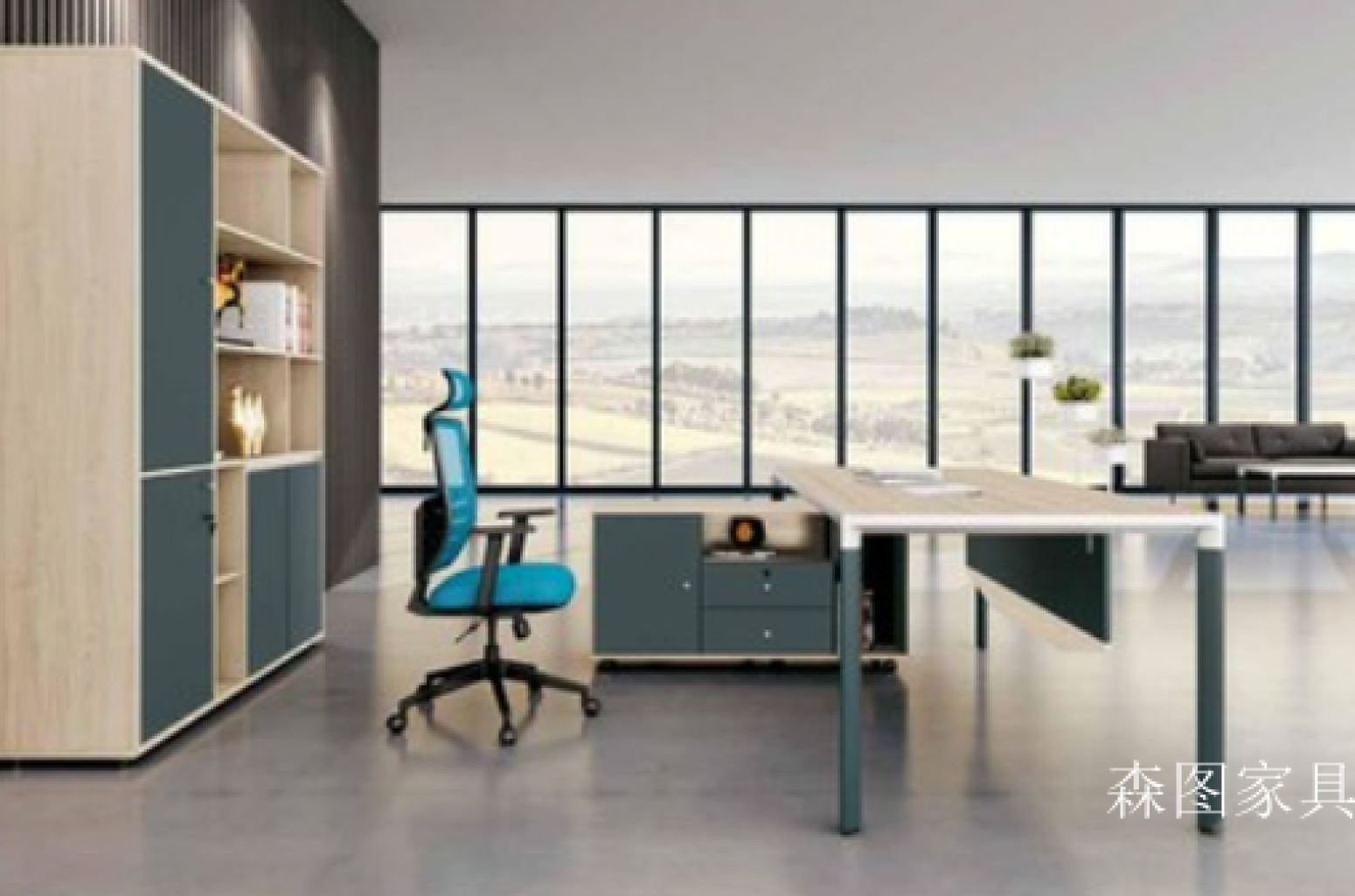 森图家具Office furnitureProduct《Sentu Executives' Office Desk》【图1】