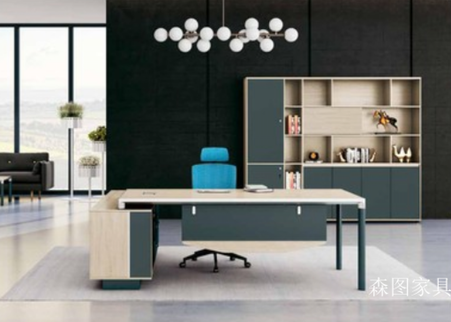 森图家具Office furnitureProduct《Sentu Executives' Office Desk》【图3】