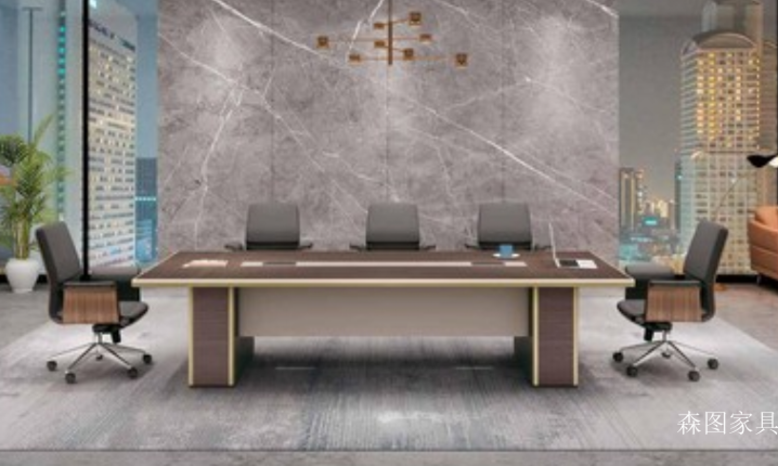 森图家具Office furnitureProduct《Sentu Business Meeting Table》【图3】