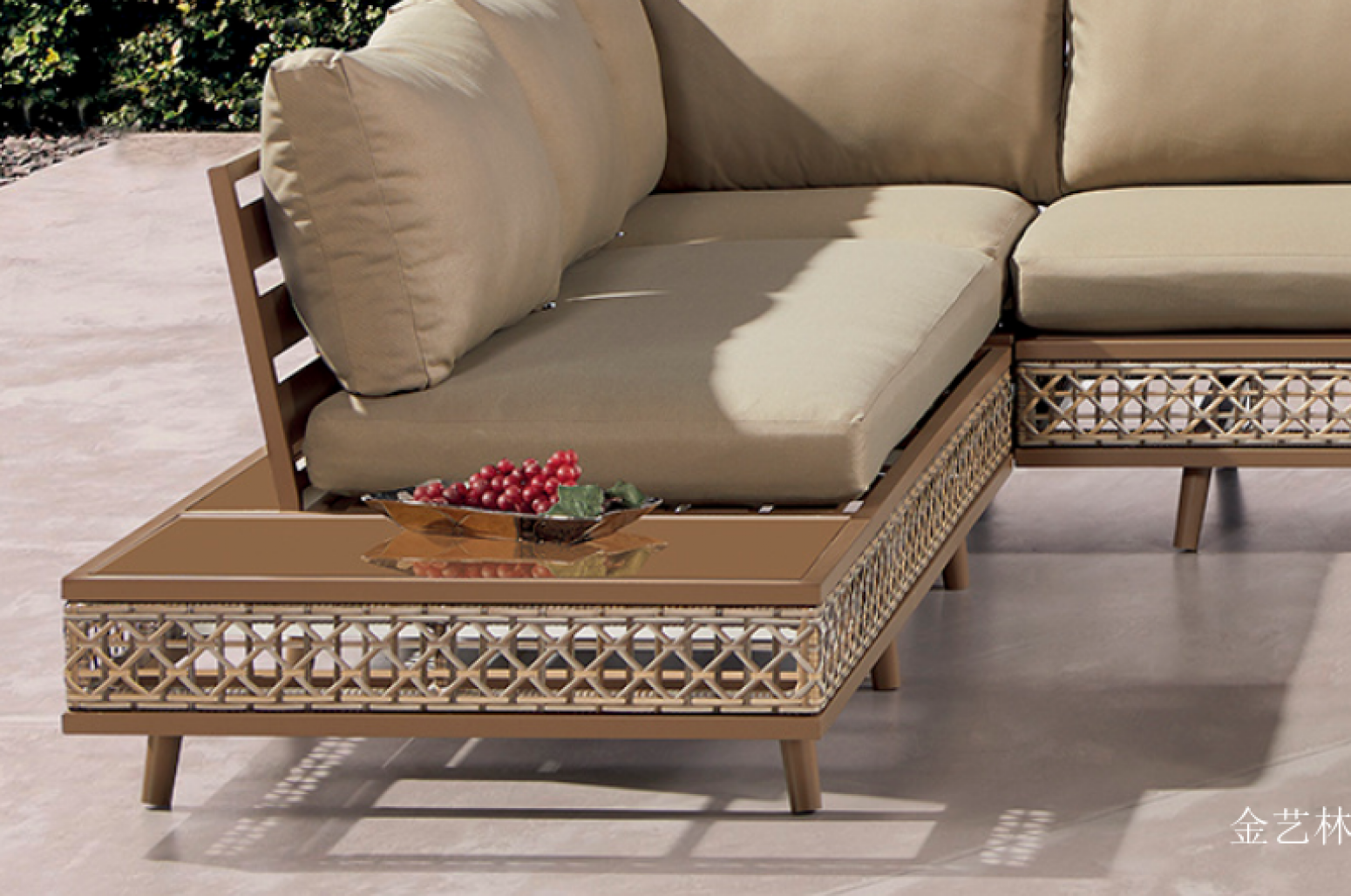 金艺林 Outdoor furniture Product 《Outdoor Panel-type Leisure Sofa》【图1】