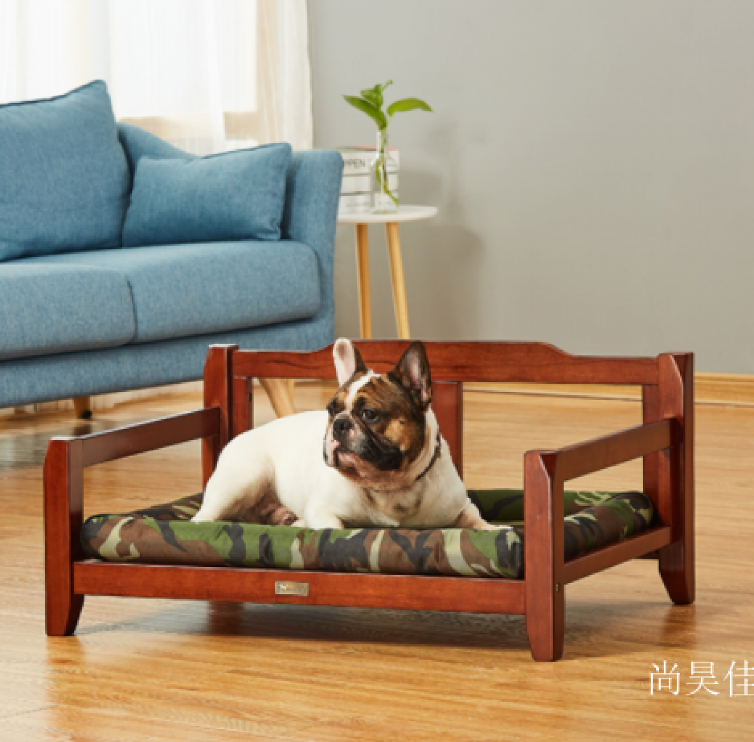 尚昊佳 Pet furniture Product 《Solid Wood Pet Bed for All Seasons》【图1】