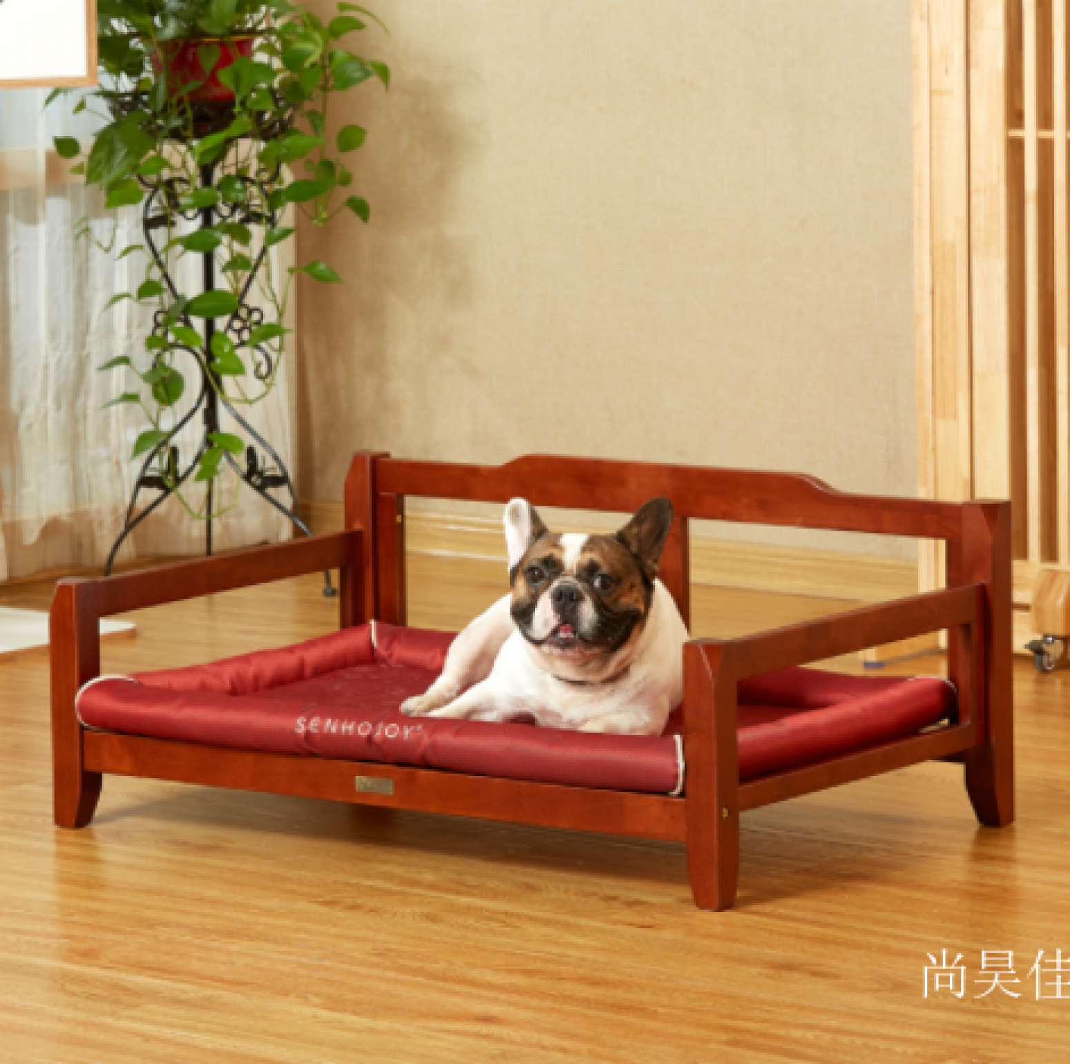 尚昊佳 Pet furniture Product 《Solid Wood Pet Bed for All Seasons》【图2】