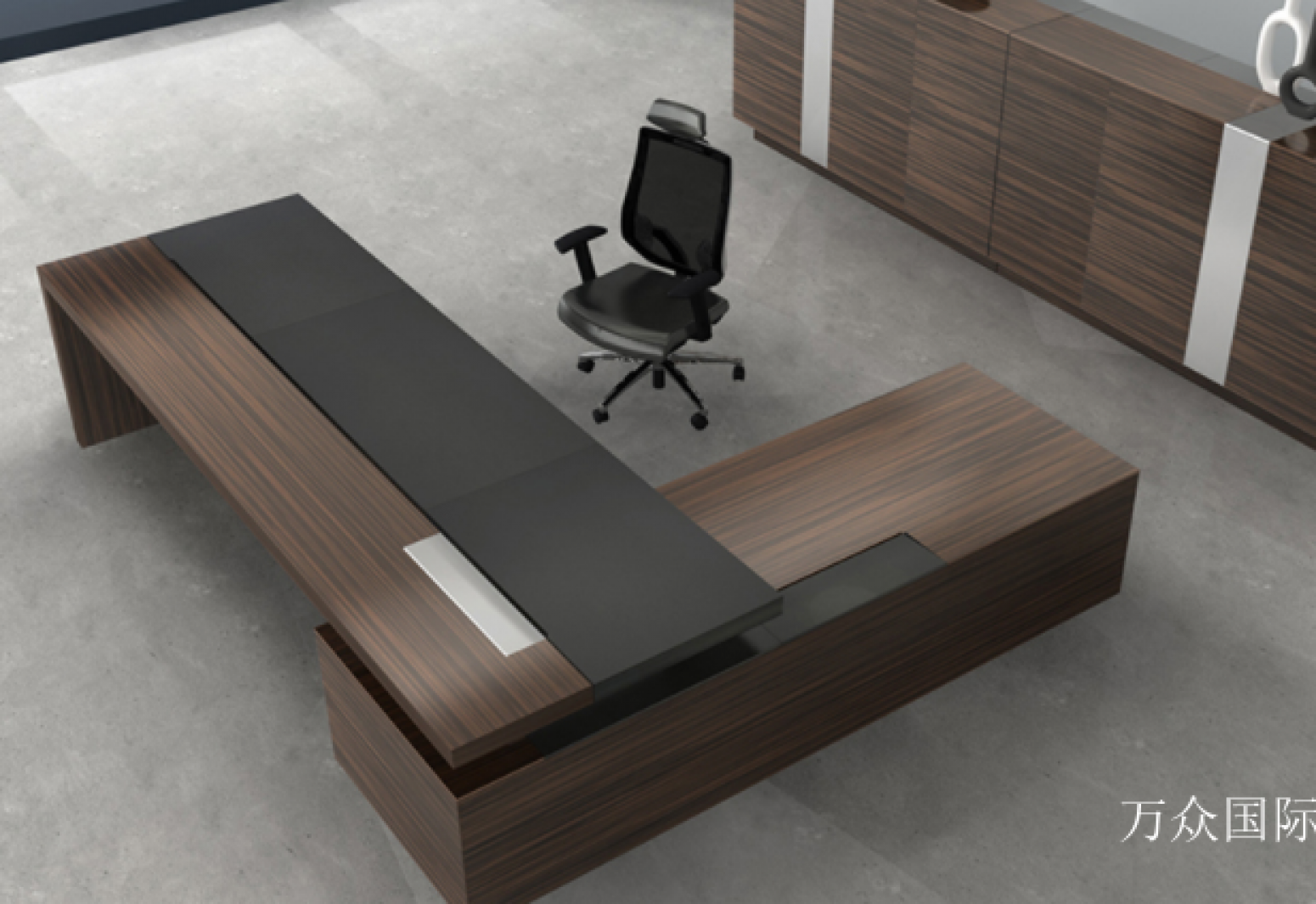 万众国际Office furnitureProduct《Modern Executive Desk》【图1】
