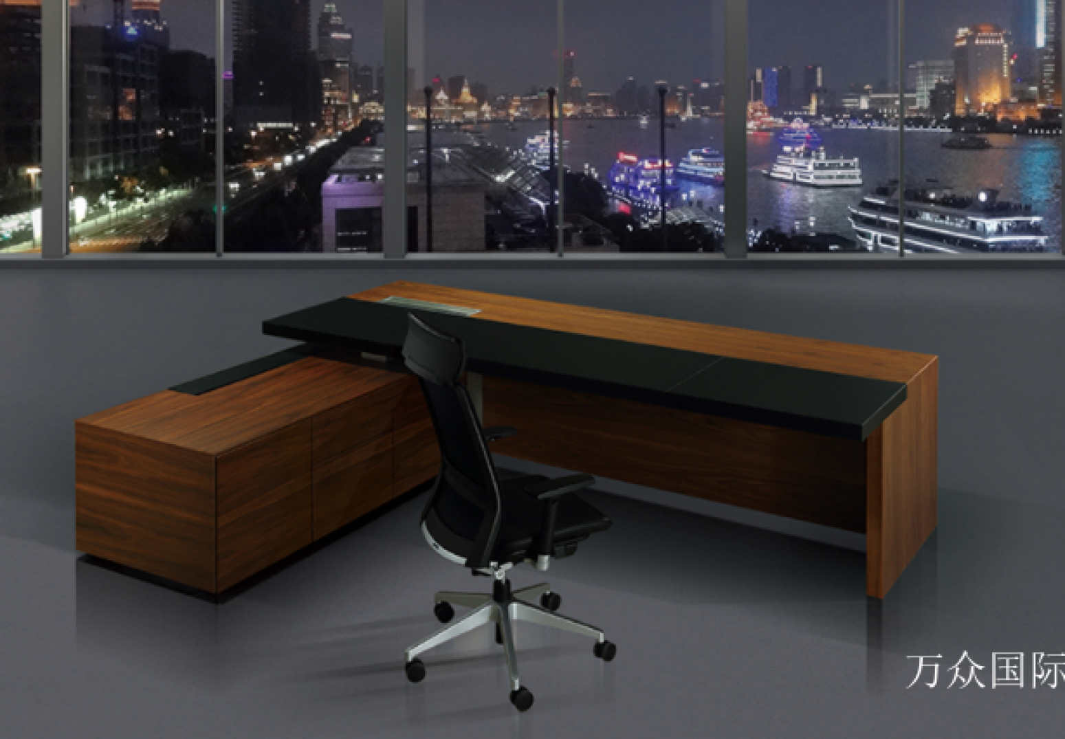 万众国际Office furnitureProduct《Modern Executive Desk》【图2】