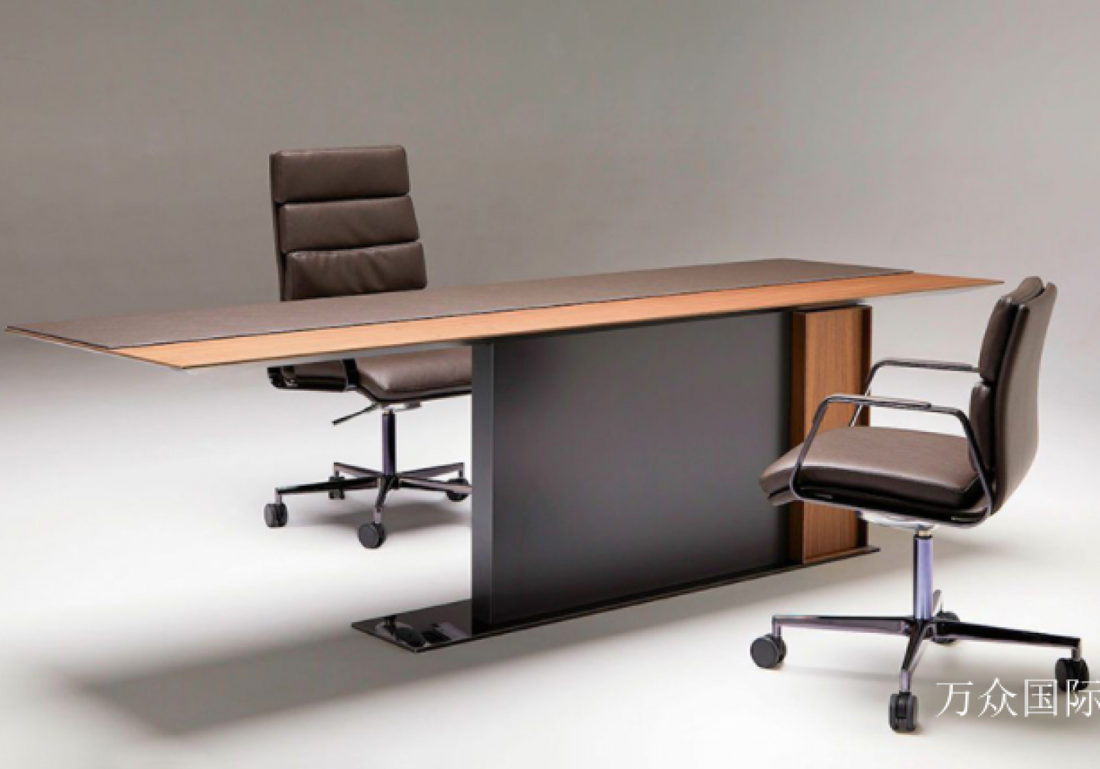 万众国际Office furnitureProduct《Modern Minimalist Senior Executive Desk》【图1】