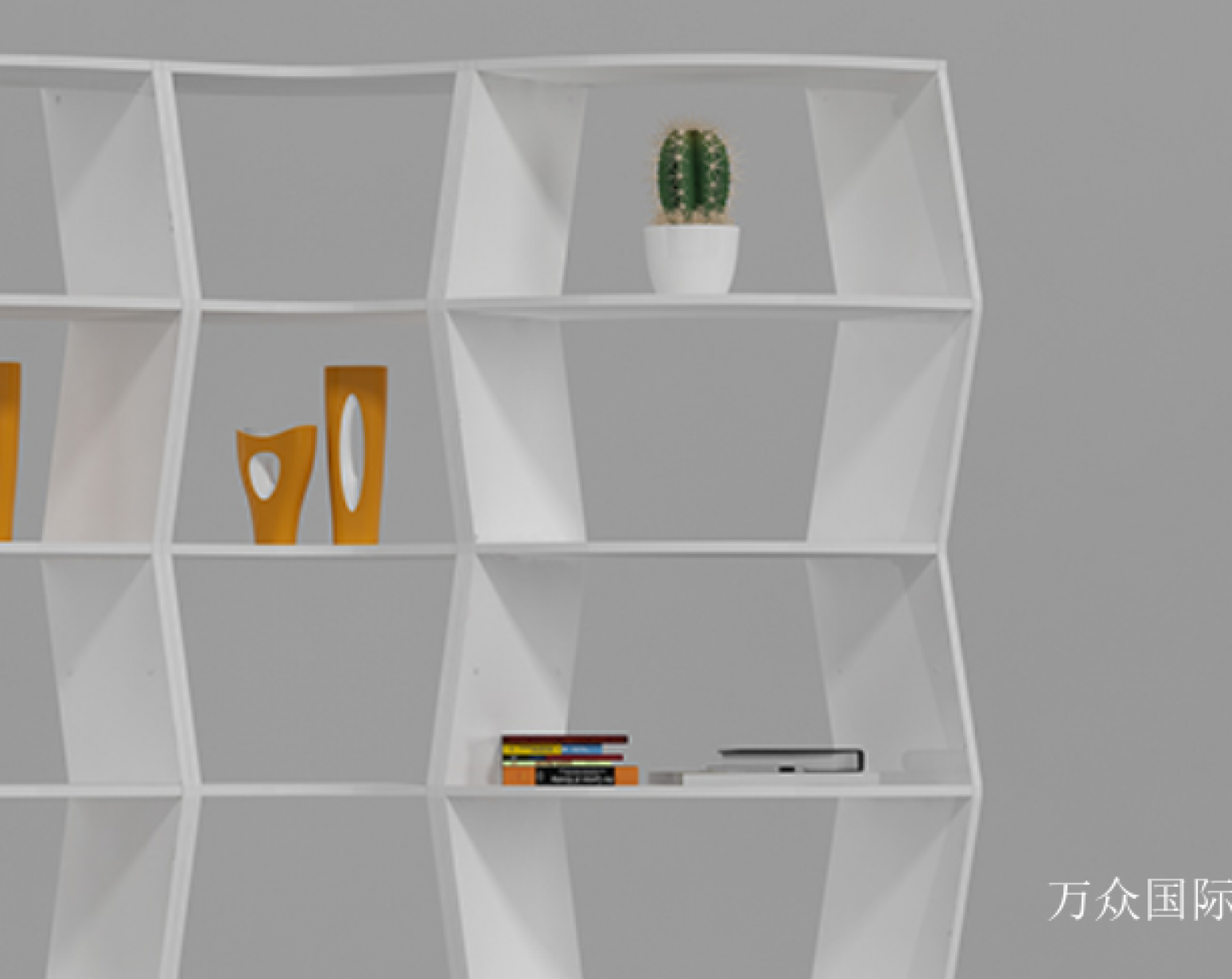 万众国际Office furnitureProduct《Open Stylish File Cabinet》【图2】