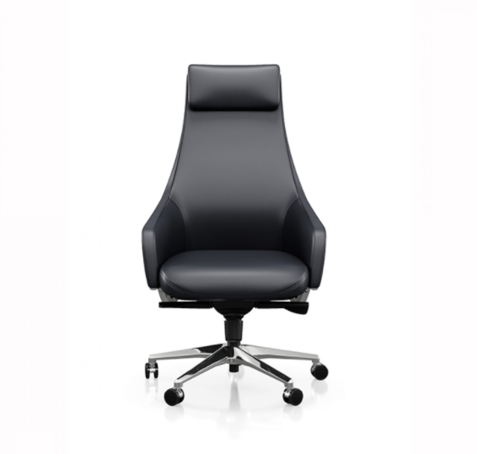 万众国际Office furnitureProduct《High-Back Leather Executive Office Chair》【图1】